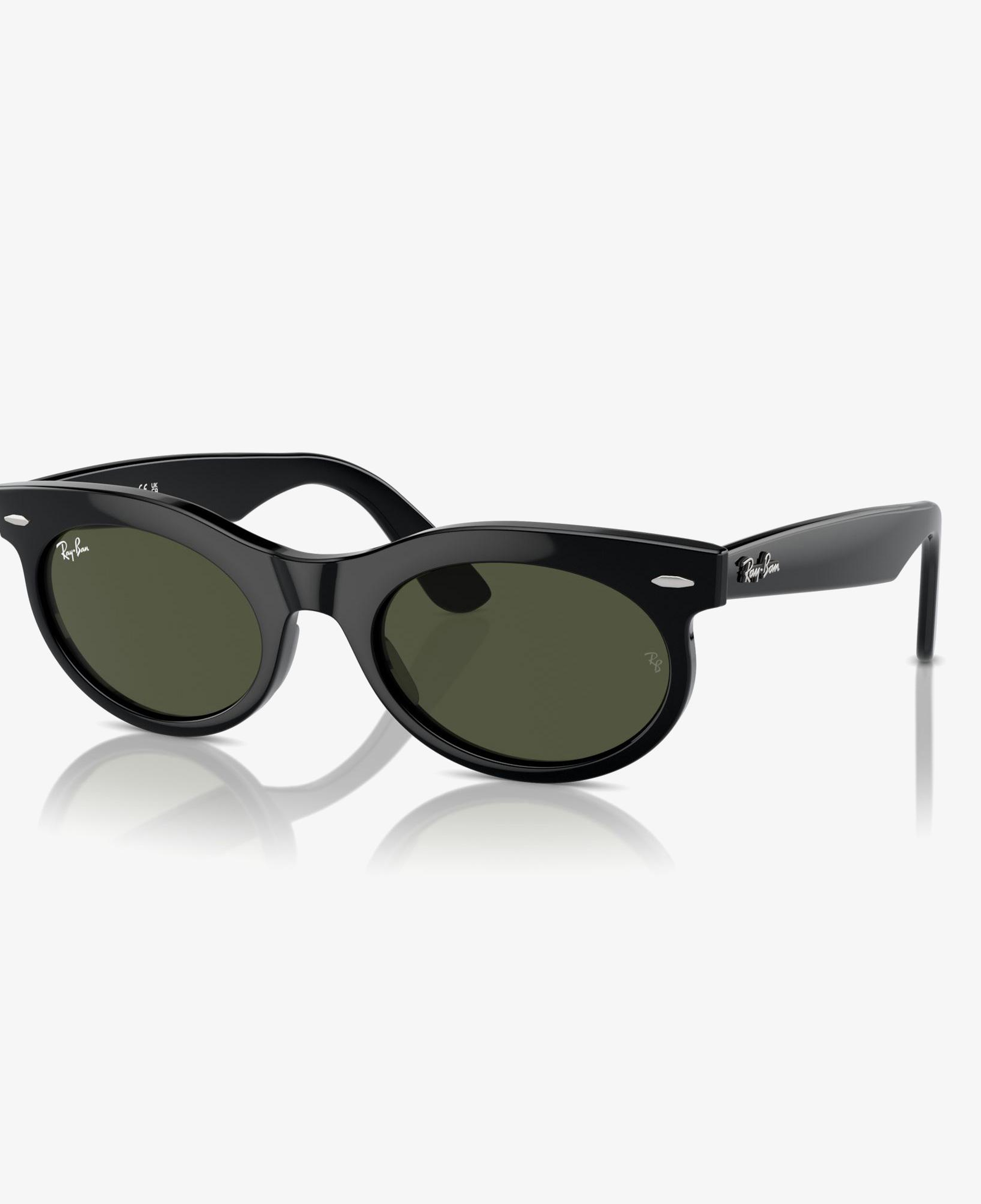 RAY-BAN Wayfarer Oval Unisex Siyah Güneş Gözlüğü
