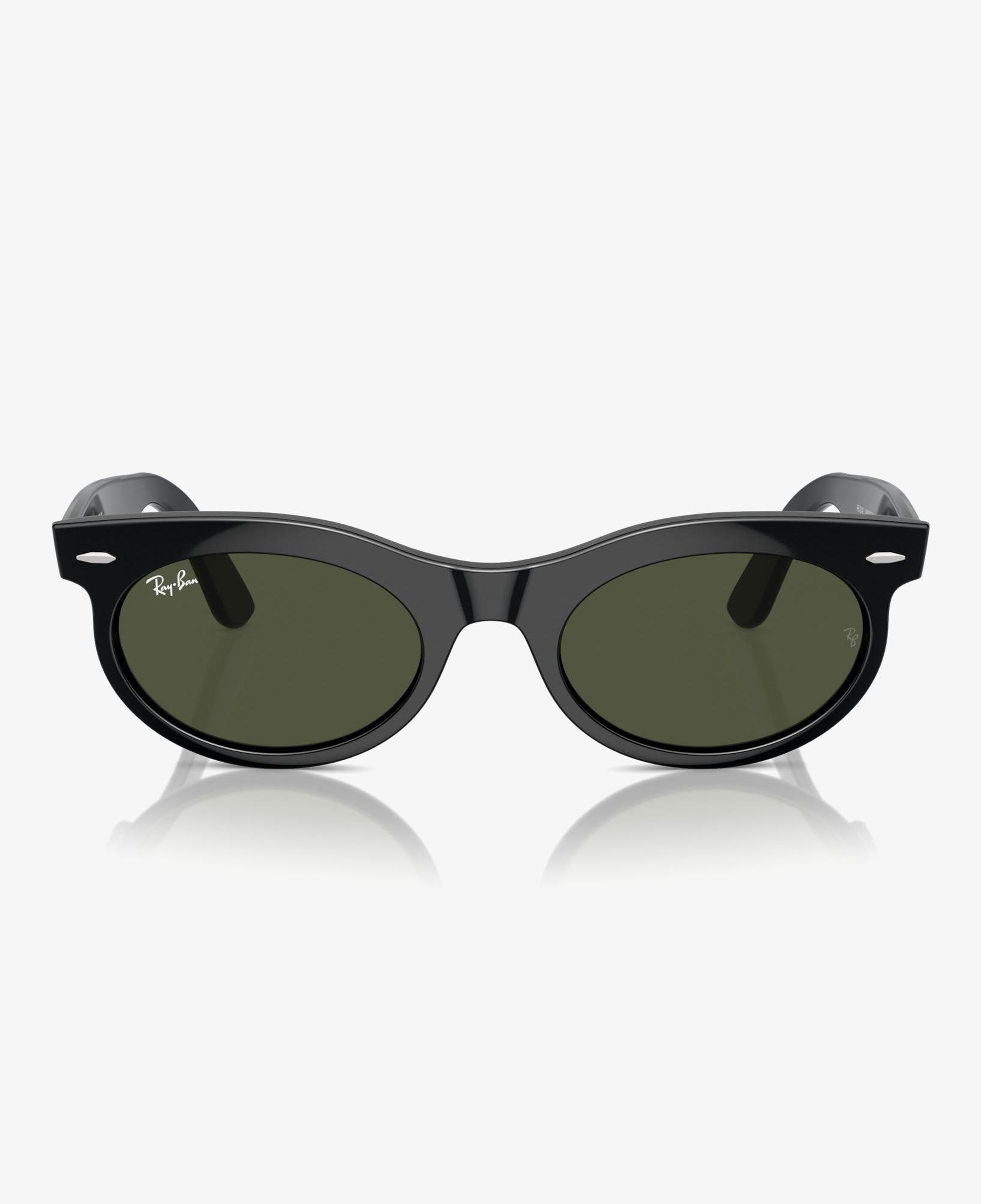 RAY-BAN Wayfarer Oval Unisex Siyah Güneş Gözlüğü