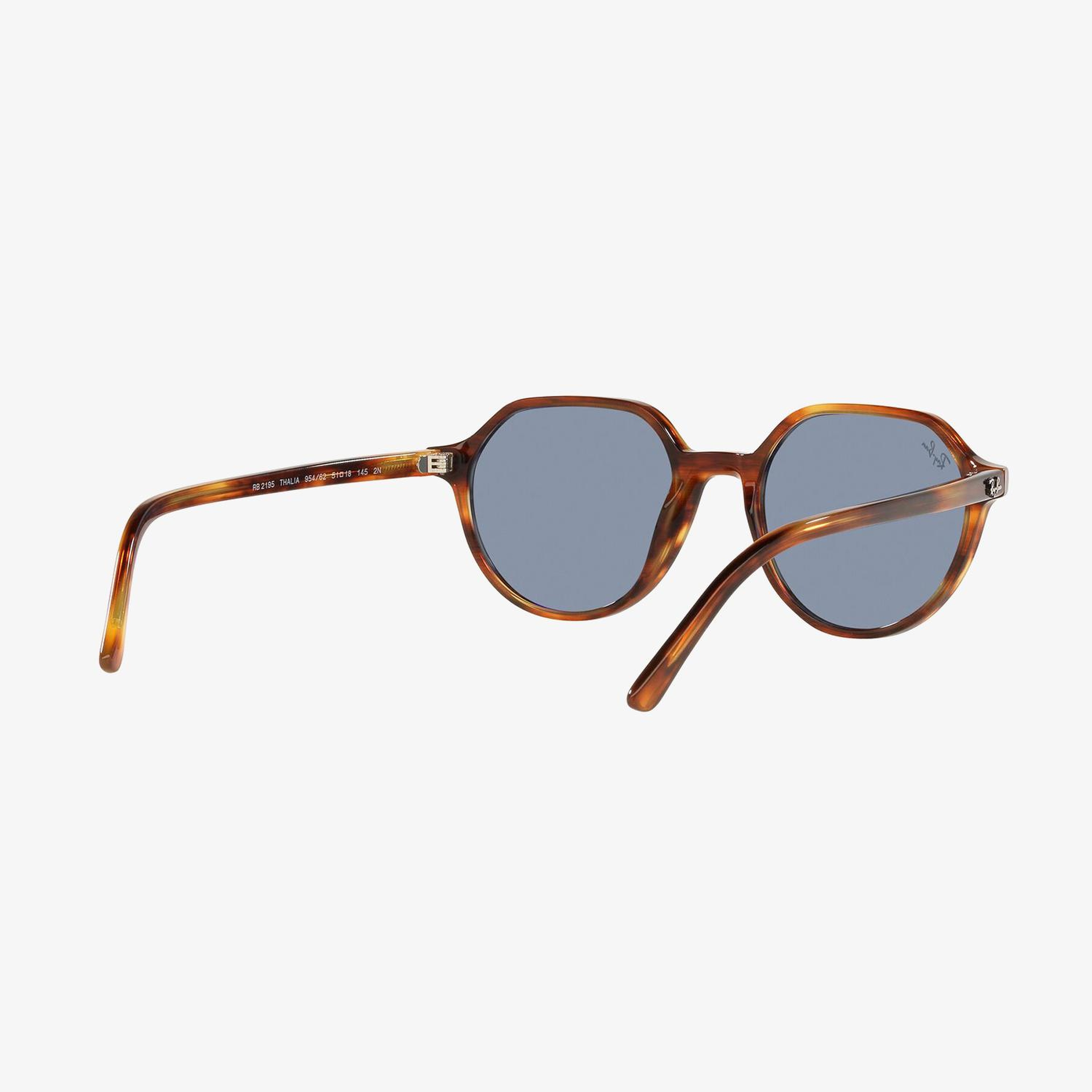 RAY-BAN 0RB2195 Thalia Unisex Striped Havana Güneş Gözlüğü