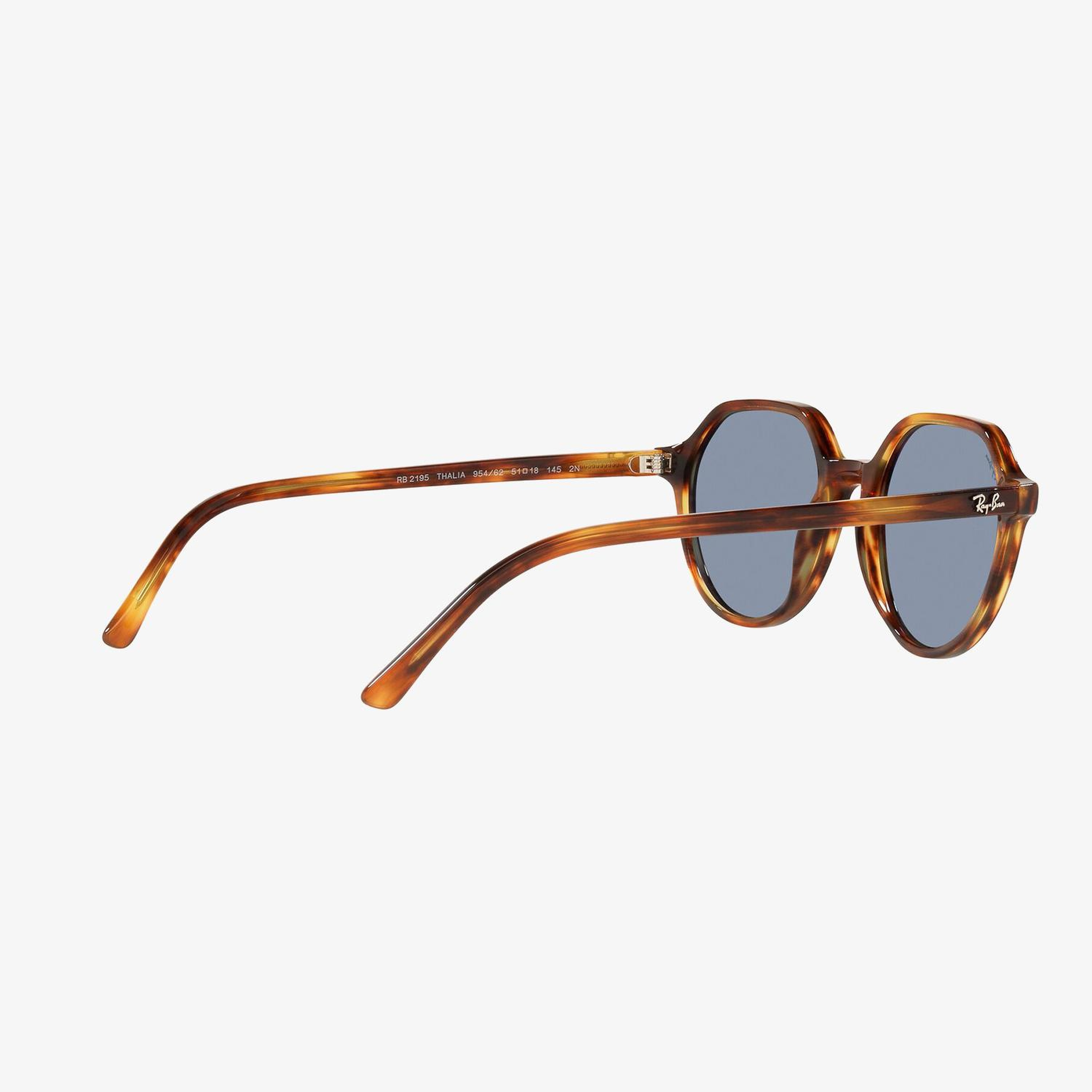 RAY-BAN 0RB2195 Thalia Unisex Striped Havana Güneş Gözlüğü