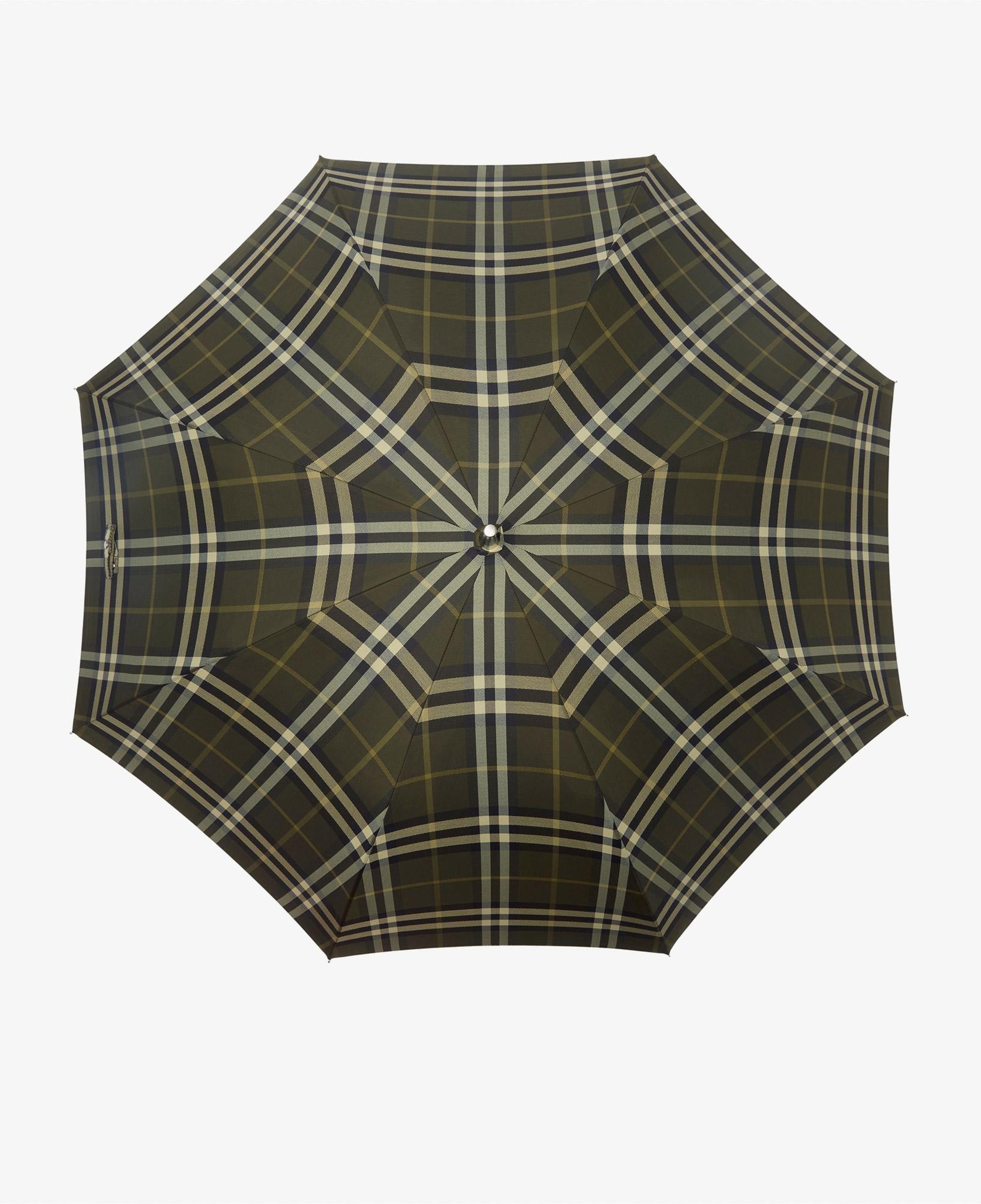 Burberry Check Nylon Pamuklu Kadın Haki Şemsiye