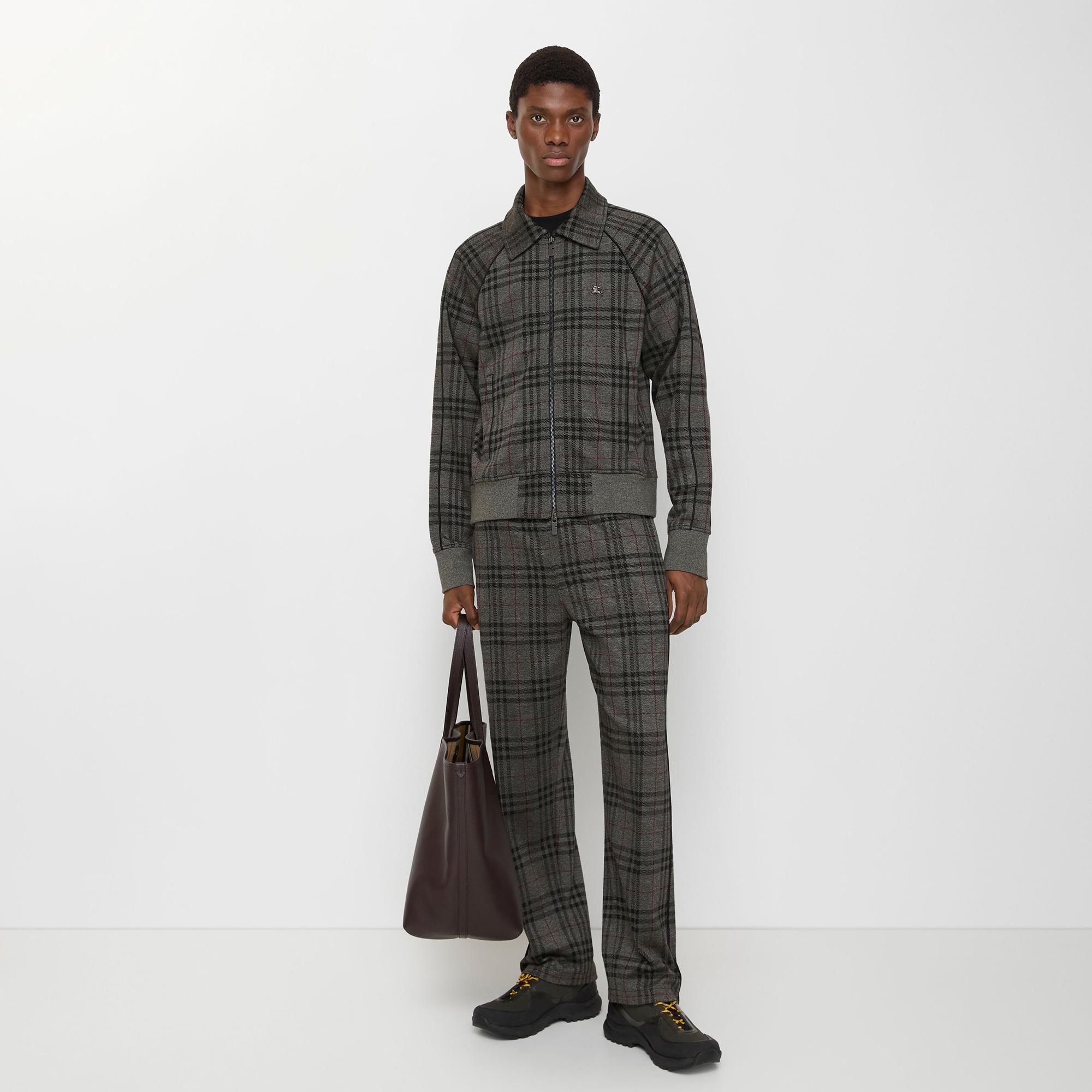 Burberry Toby Erkek Gri Pantolon
