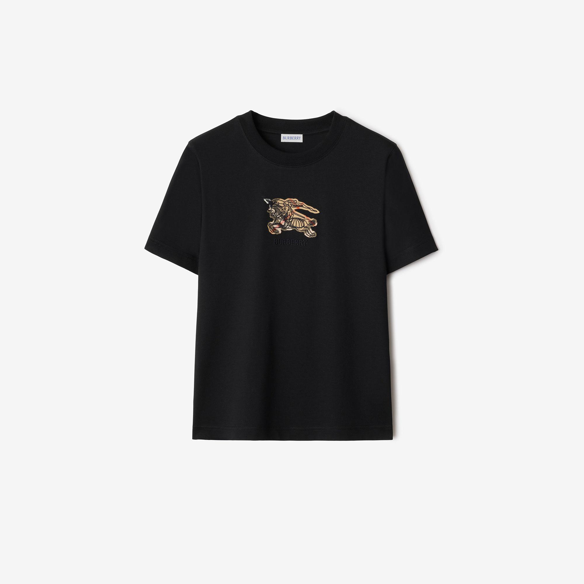 Burberry Frankie Kadın Siyah T-Shirt
