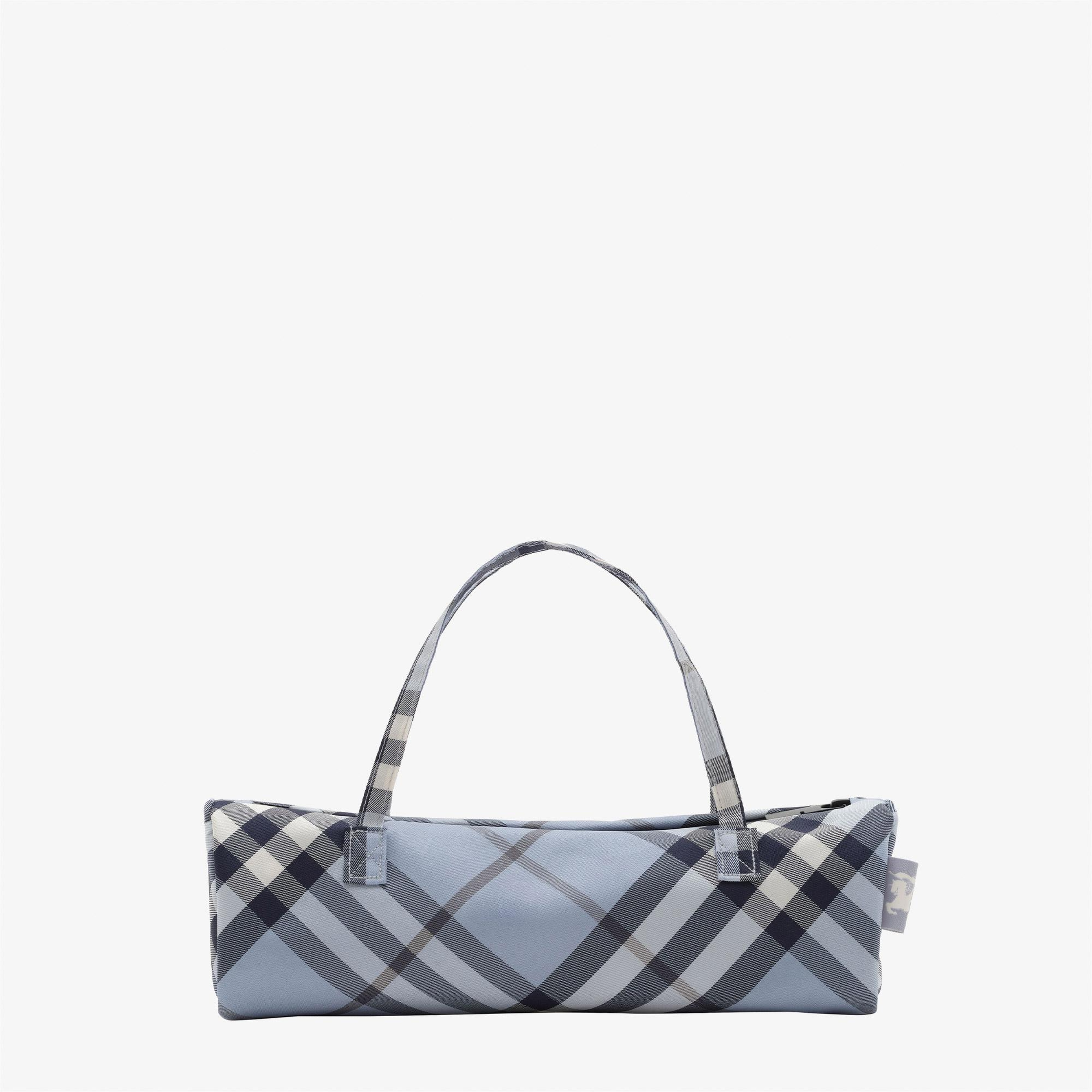 Burberry Check Compact Kadın Mavi Şemsiye