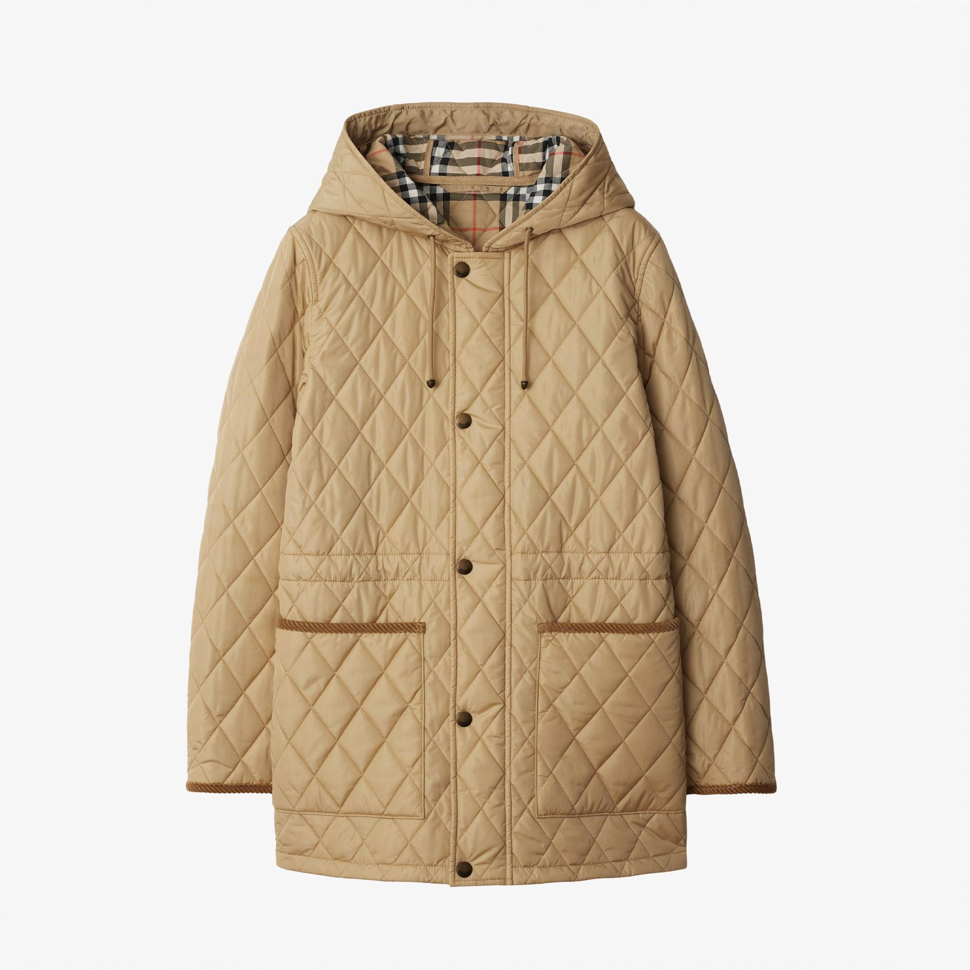 Burberry Kadın Bej Mont