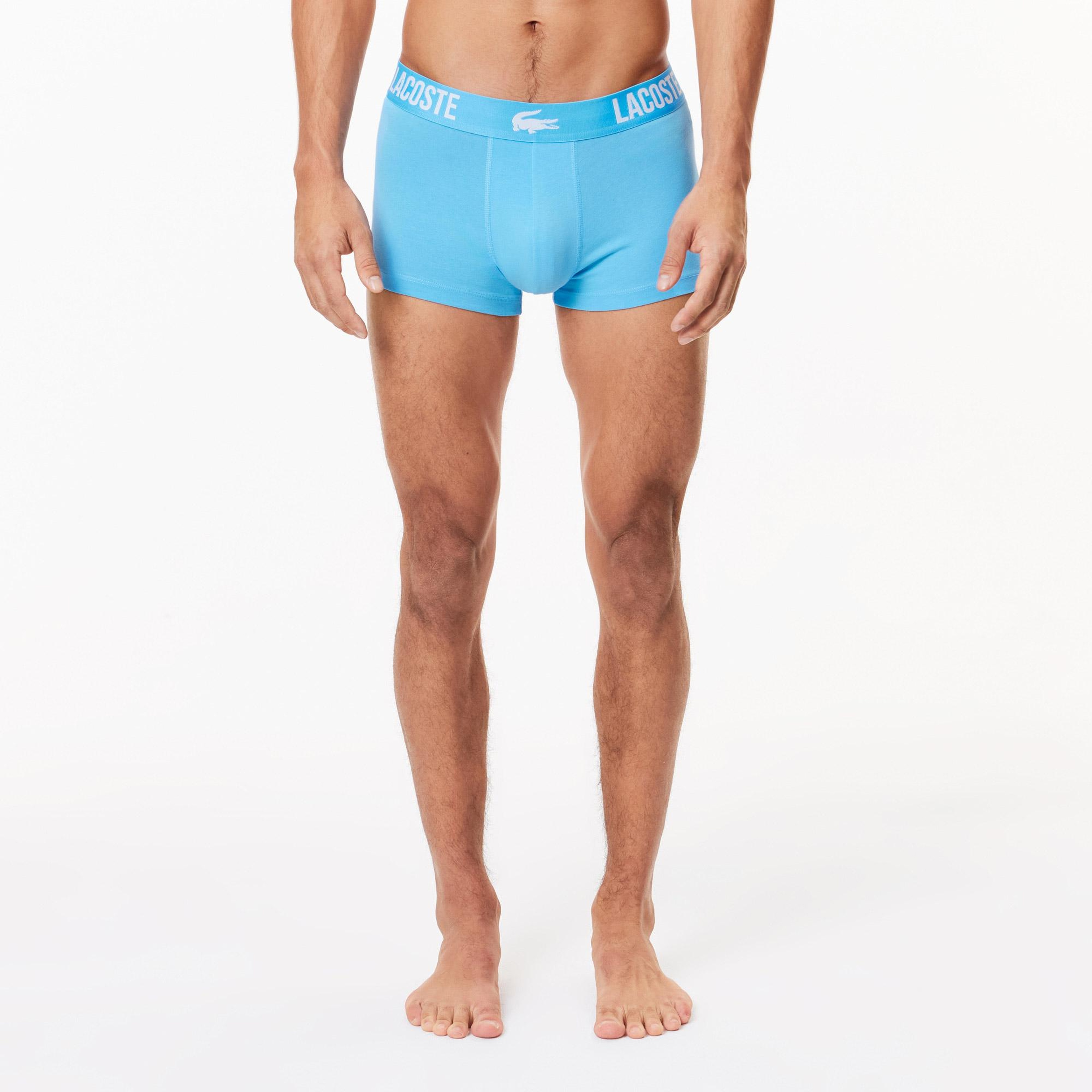 Lacoste Erkek 3'lü Renkli Boxer