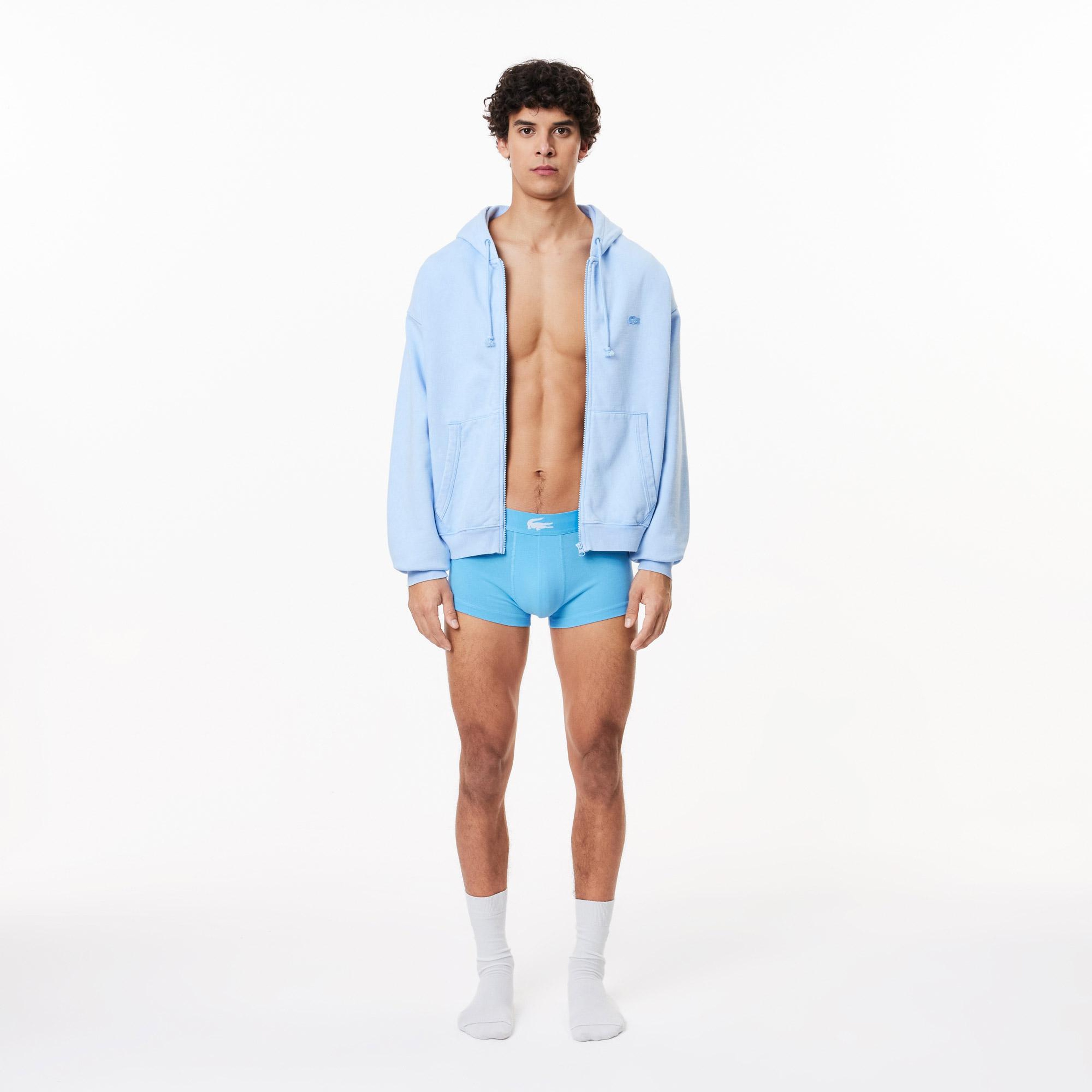 Lacoste Erkek 3'lü Renkli Boxer