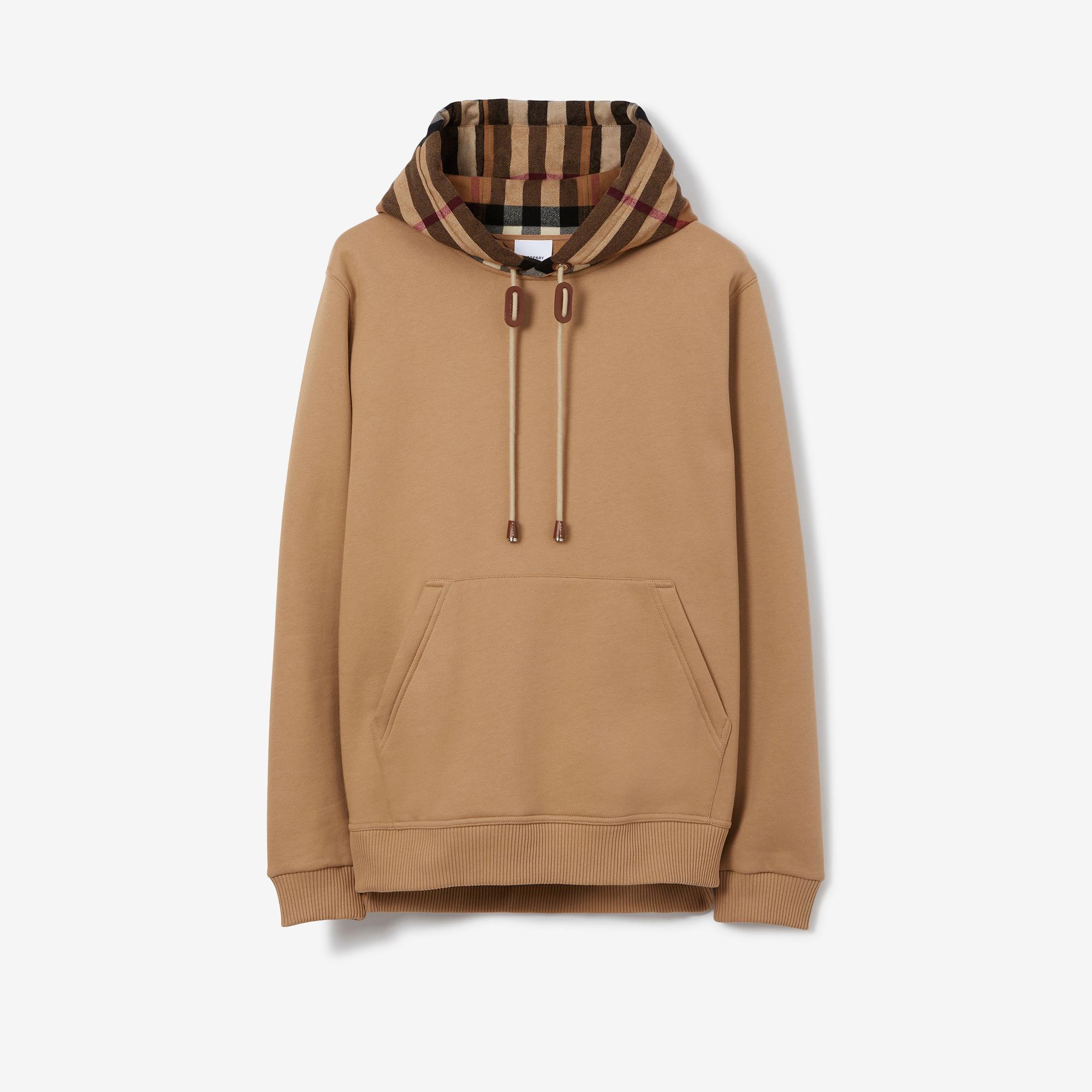 Burberry Erkek Bej Hoodie