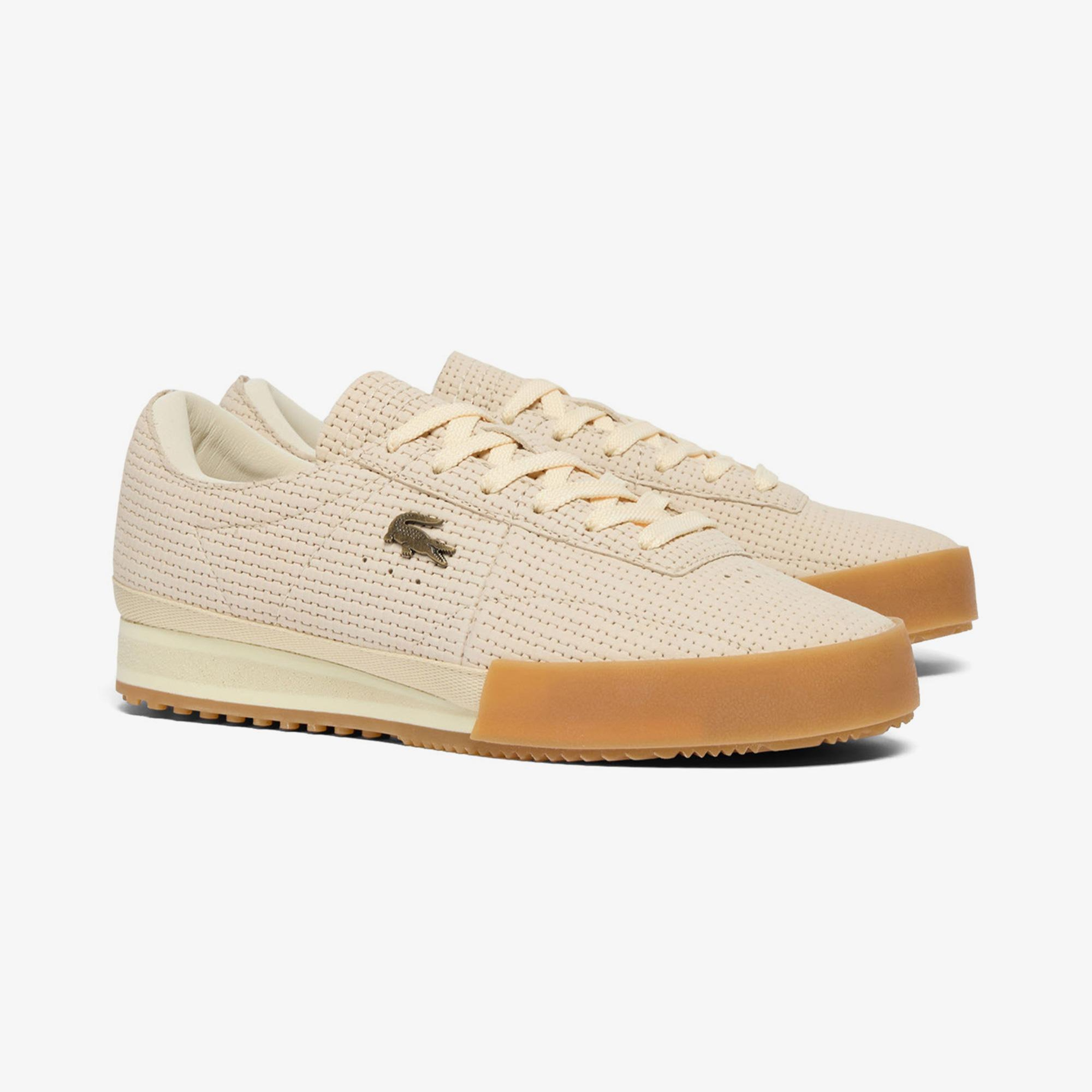 Lacoste Aura Kadın Bej Sneaker