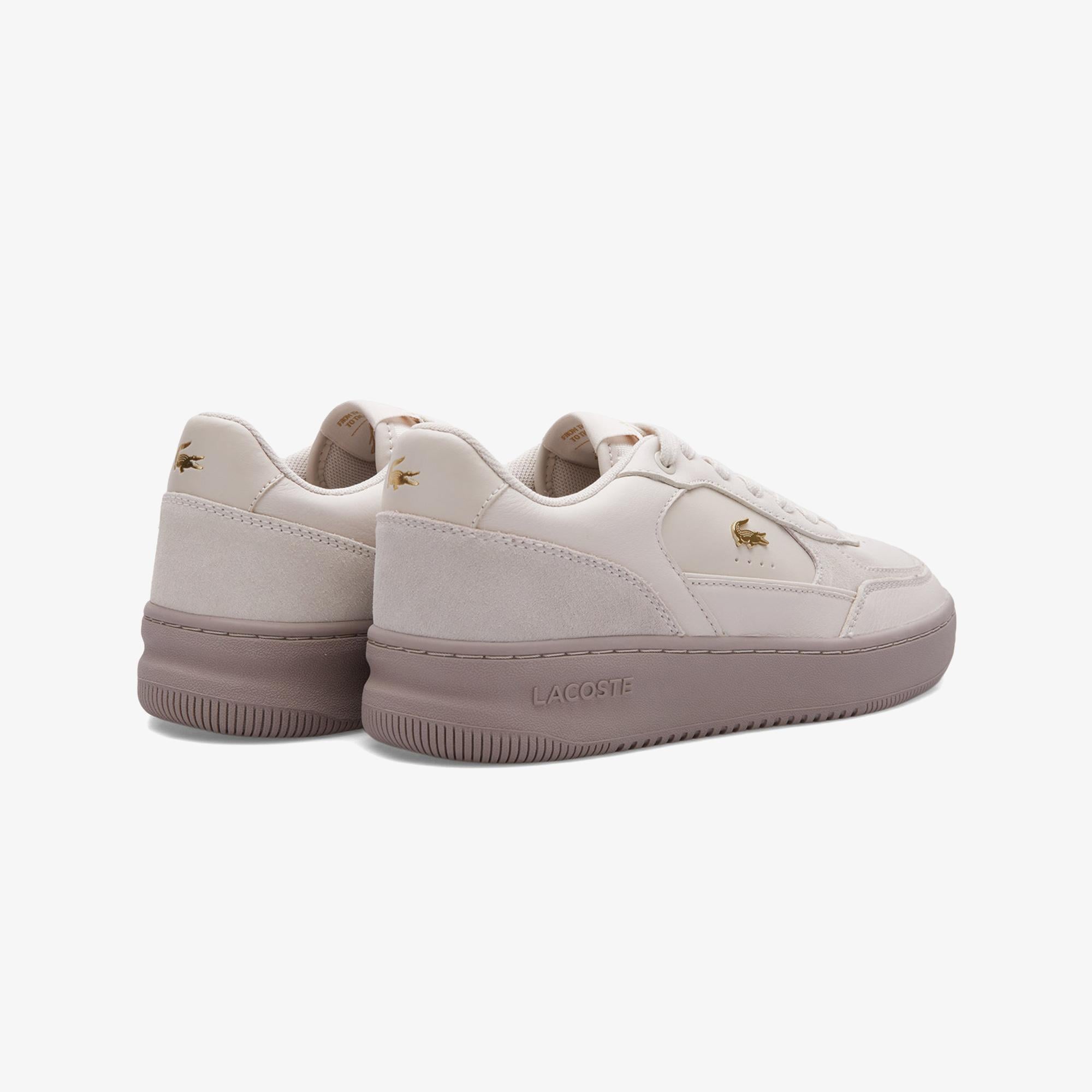 Lacoste L001 Ace Kadın Krem Sneaker