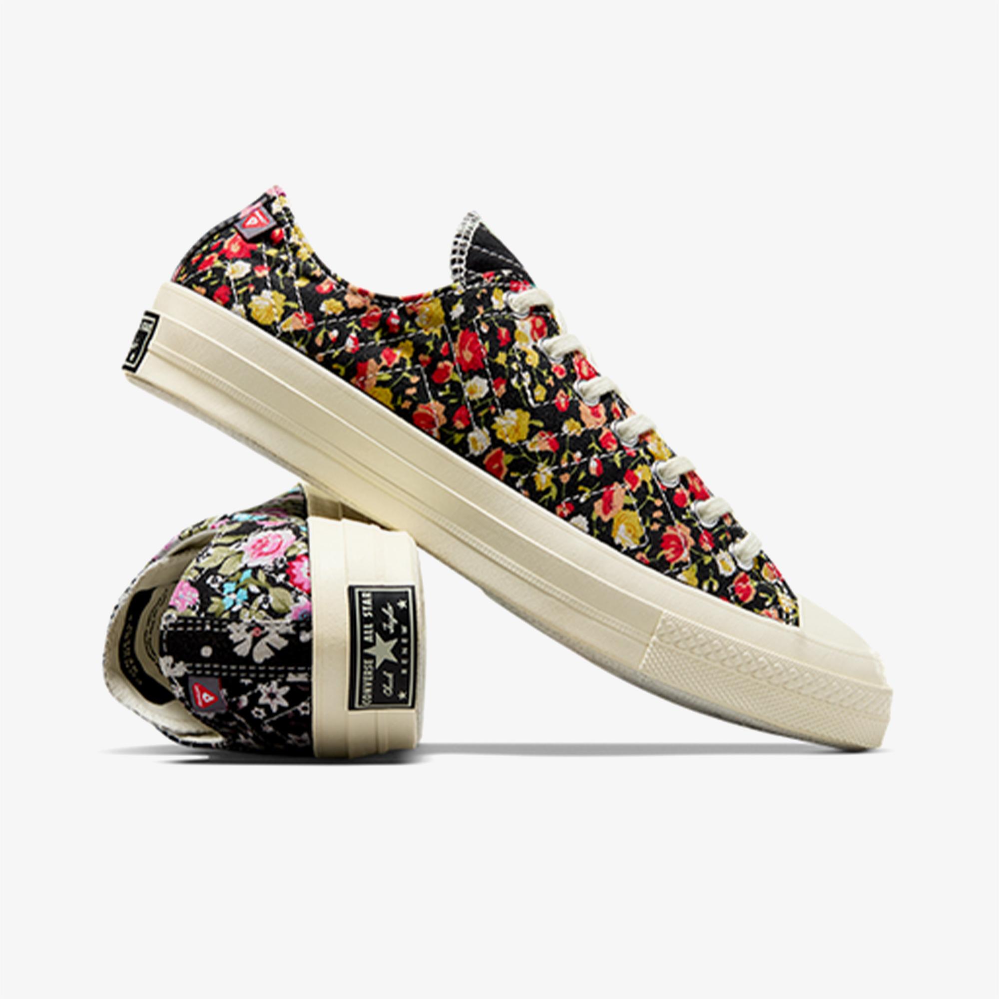 Converse Beyond Retro Upcycled Floral Chuck 70 Kadın Renkli Sneaker