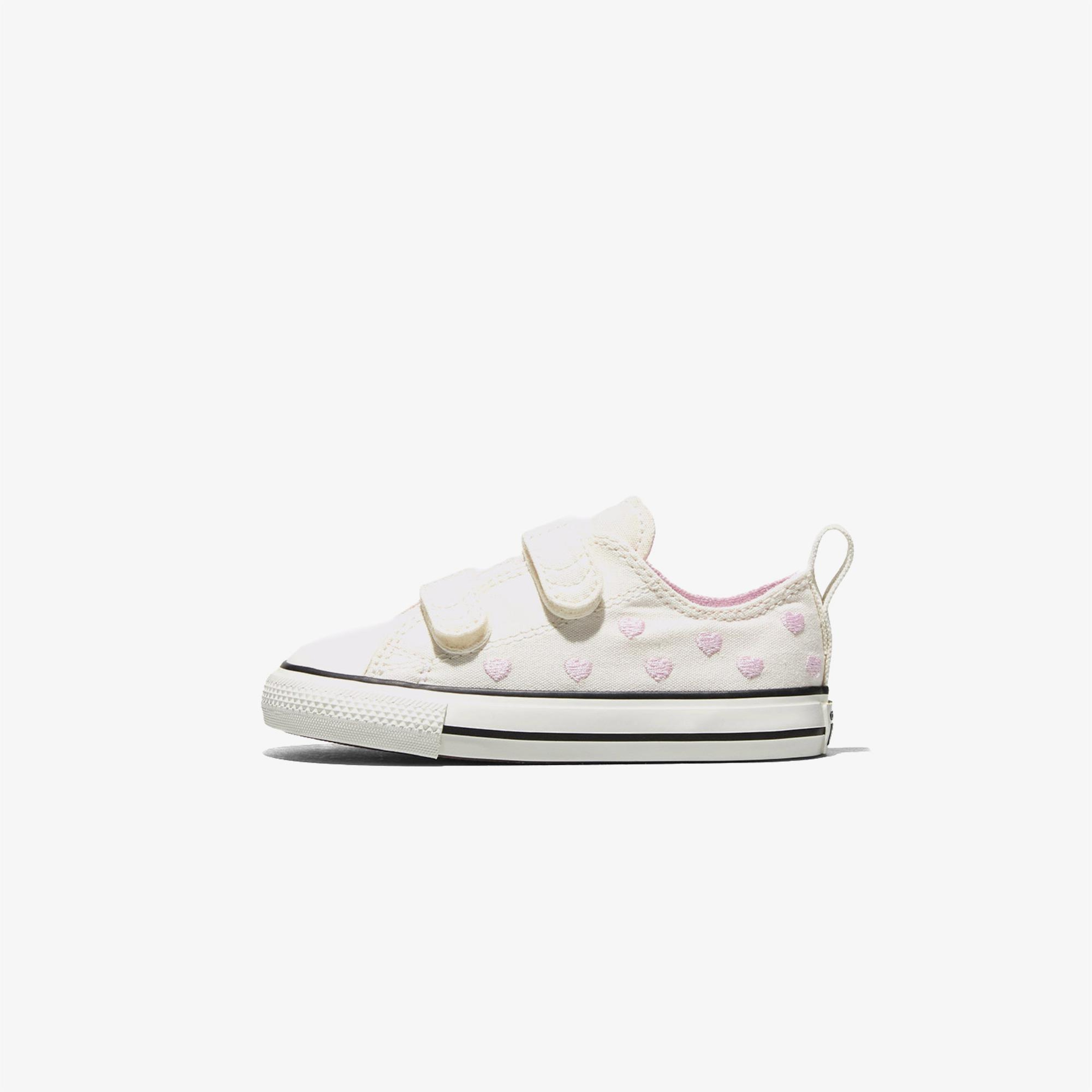 Converse Chucks In Love Chuck Taylor All Star 2V Bebek Krem Sneaker