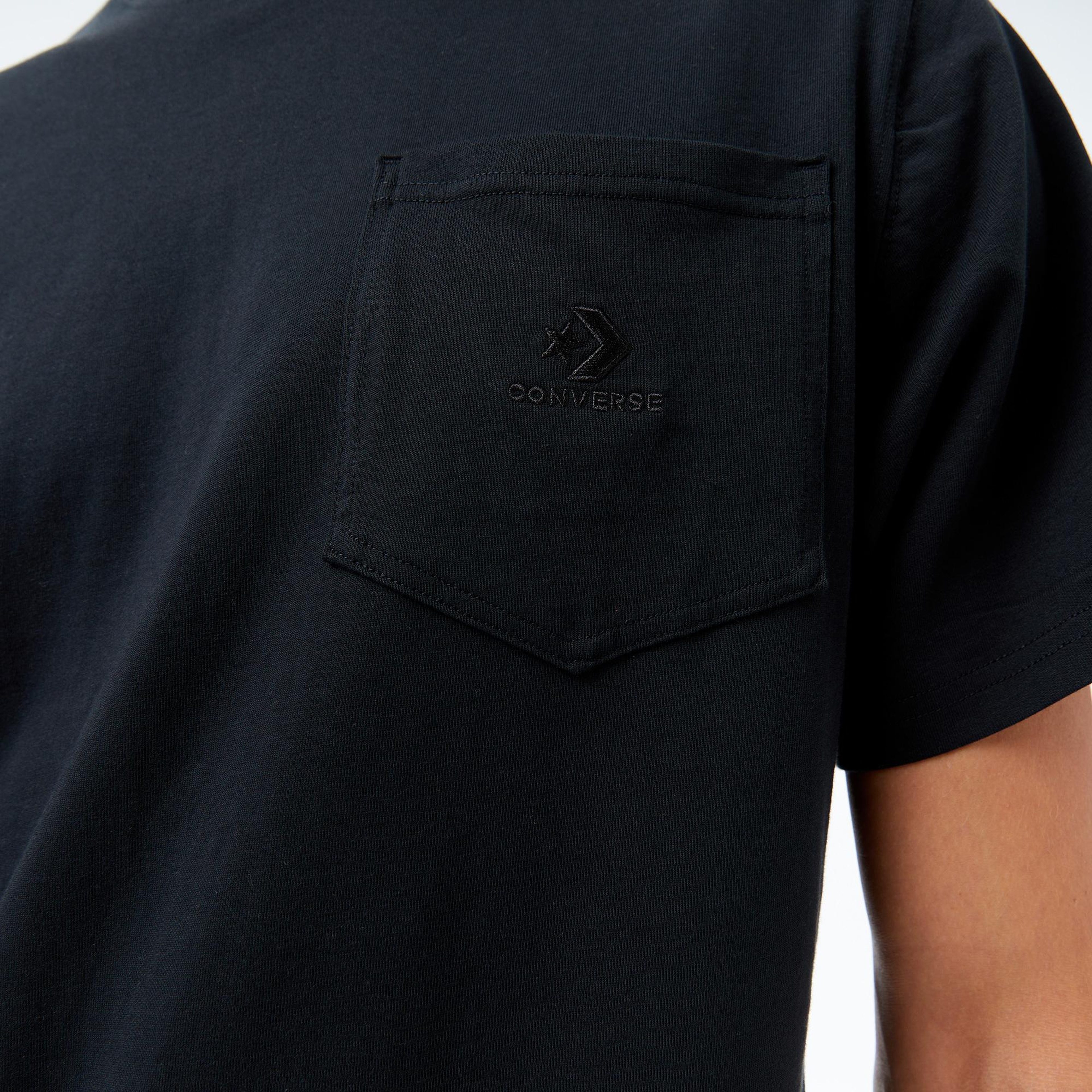 Converse Erkek Siyah T-Shirt