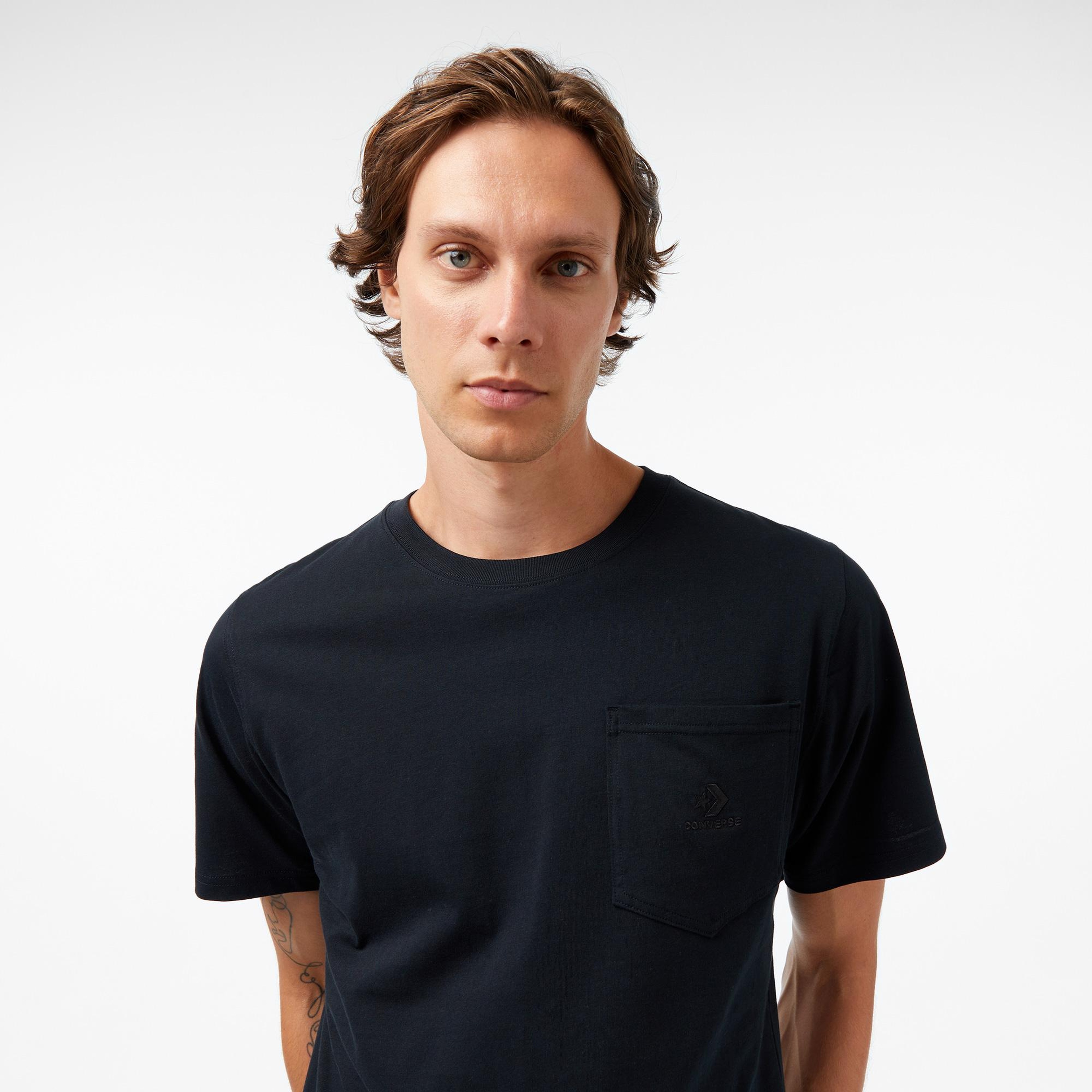 Converse Erkek Siyah T-Shirt