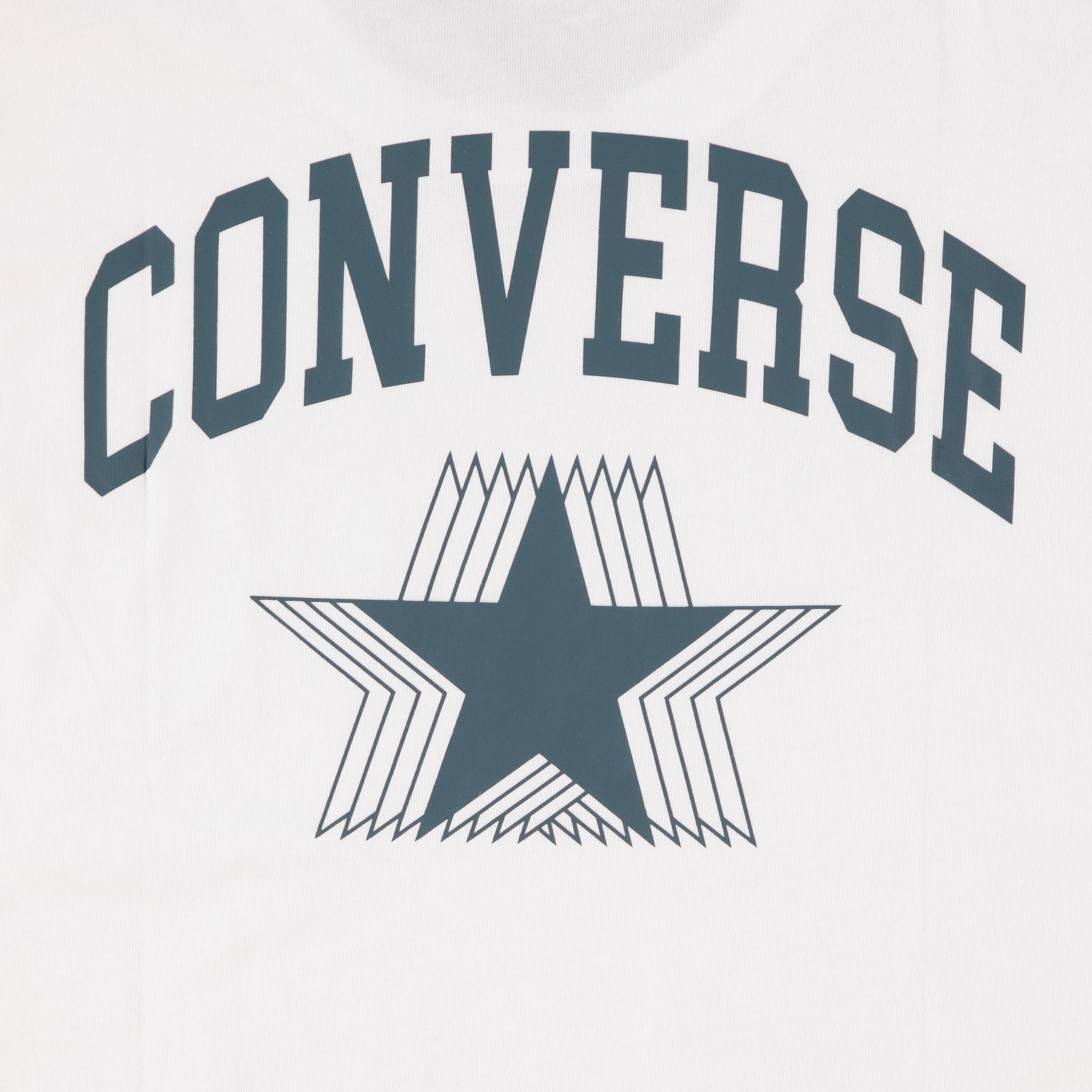 Converse Erkek Beyaz T-Shirt