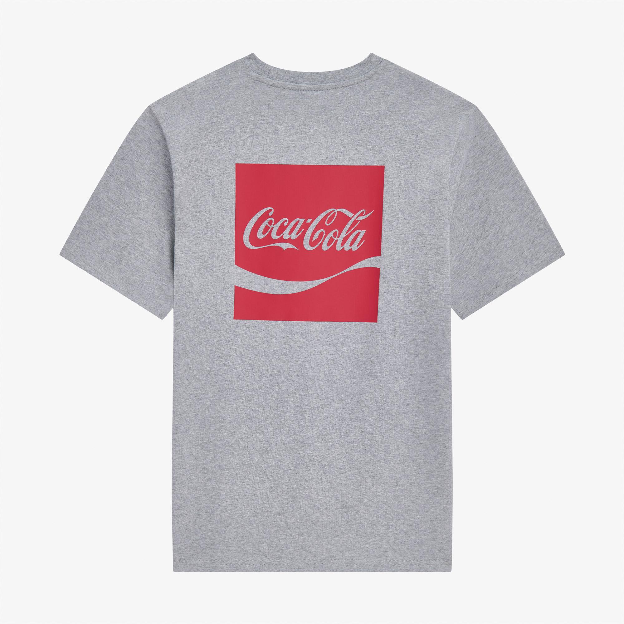 Converse x Coca-Cola Erkek Gri T-Shirt