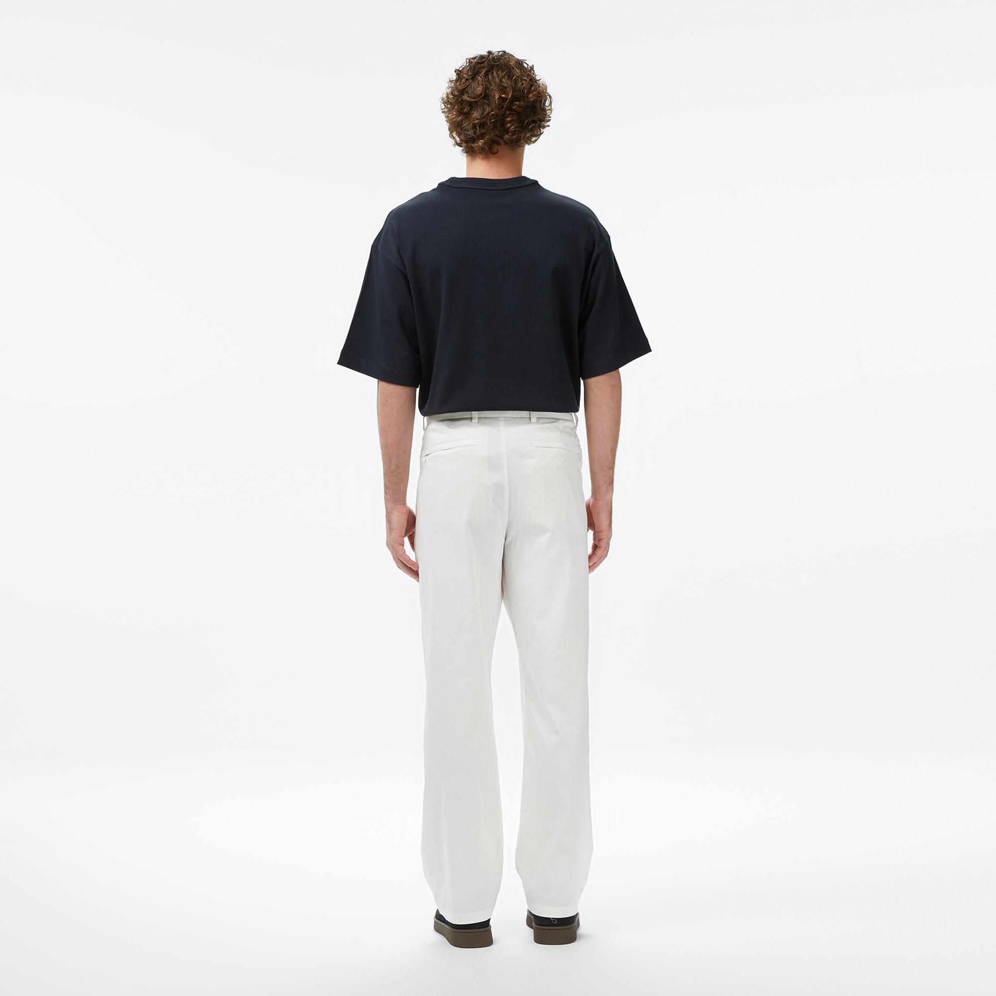 Lacoste Erkek Regular Fit Krem Chino Pantolon