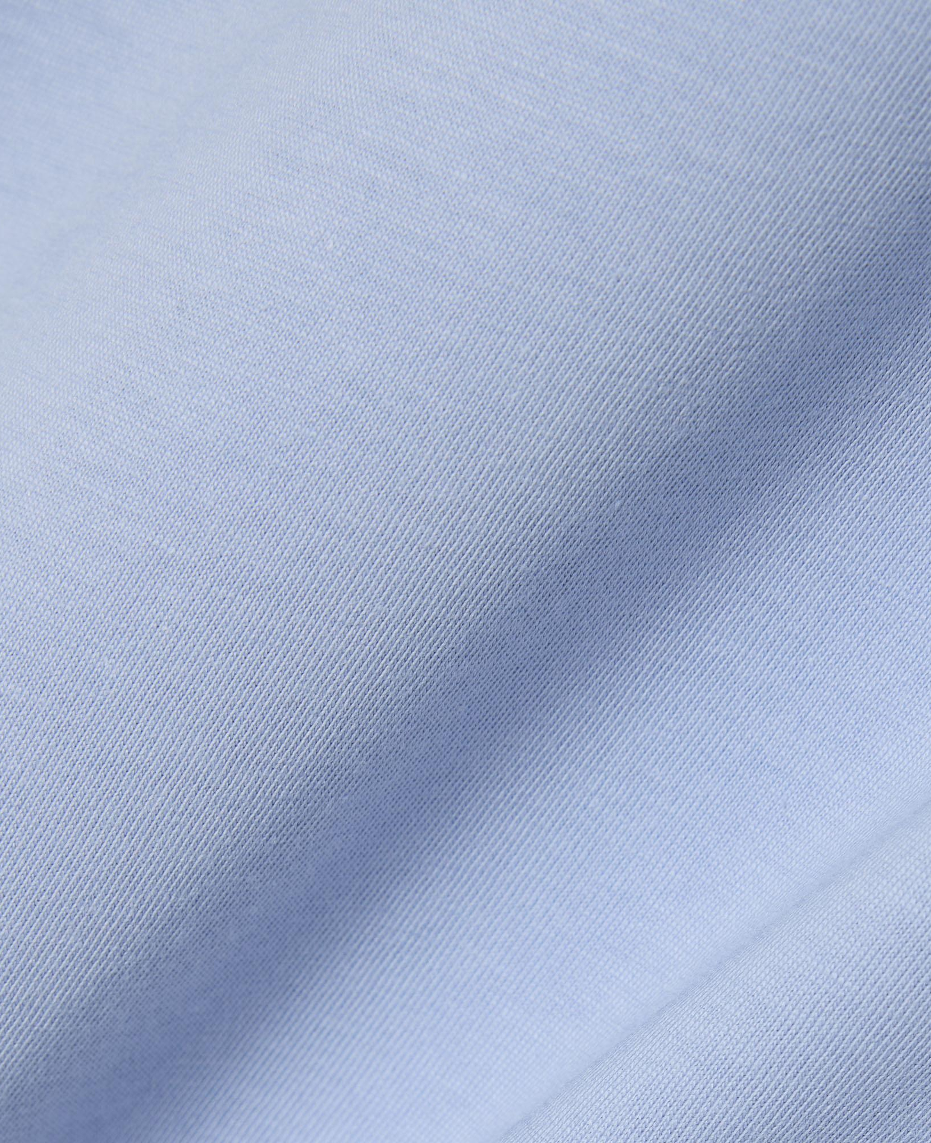 Lacoste Erkek Classic Fit Bisiklet Yaka Baskılı Mavi T-Shirt