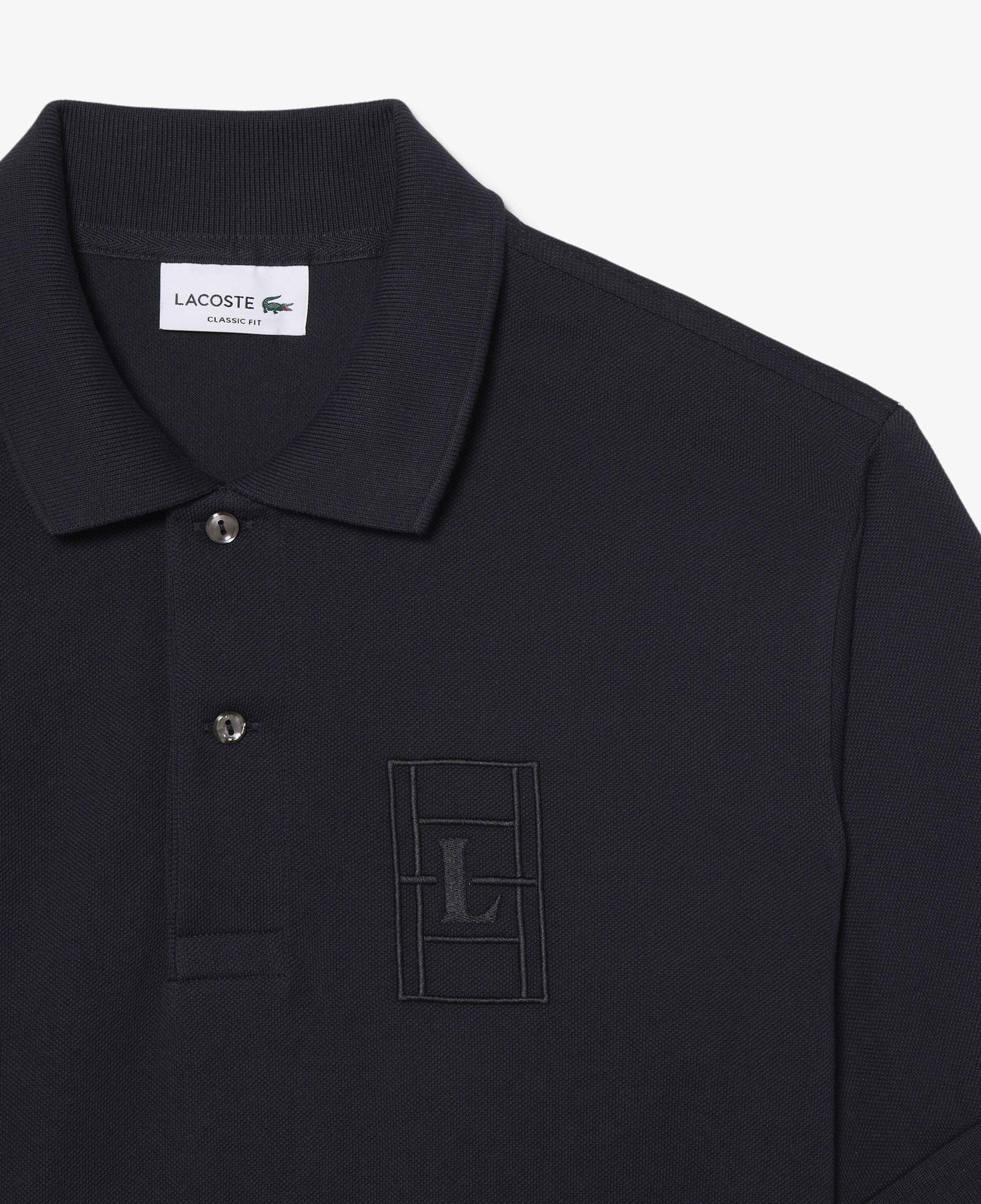 Lacoste Erkek Classic Fit Koyu Gri Polo