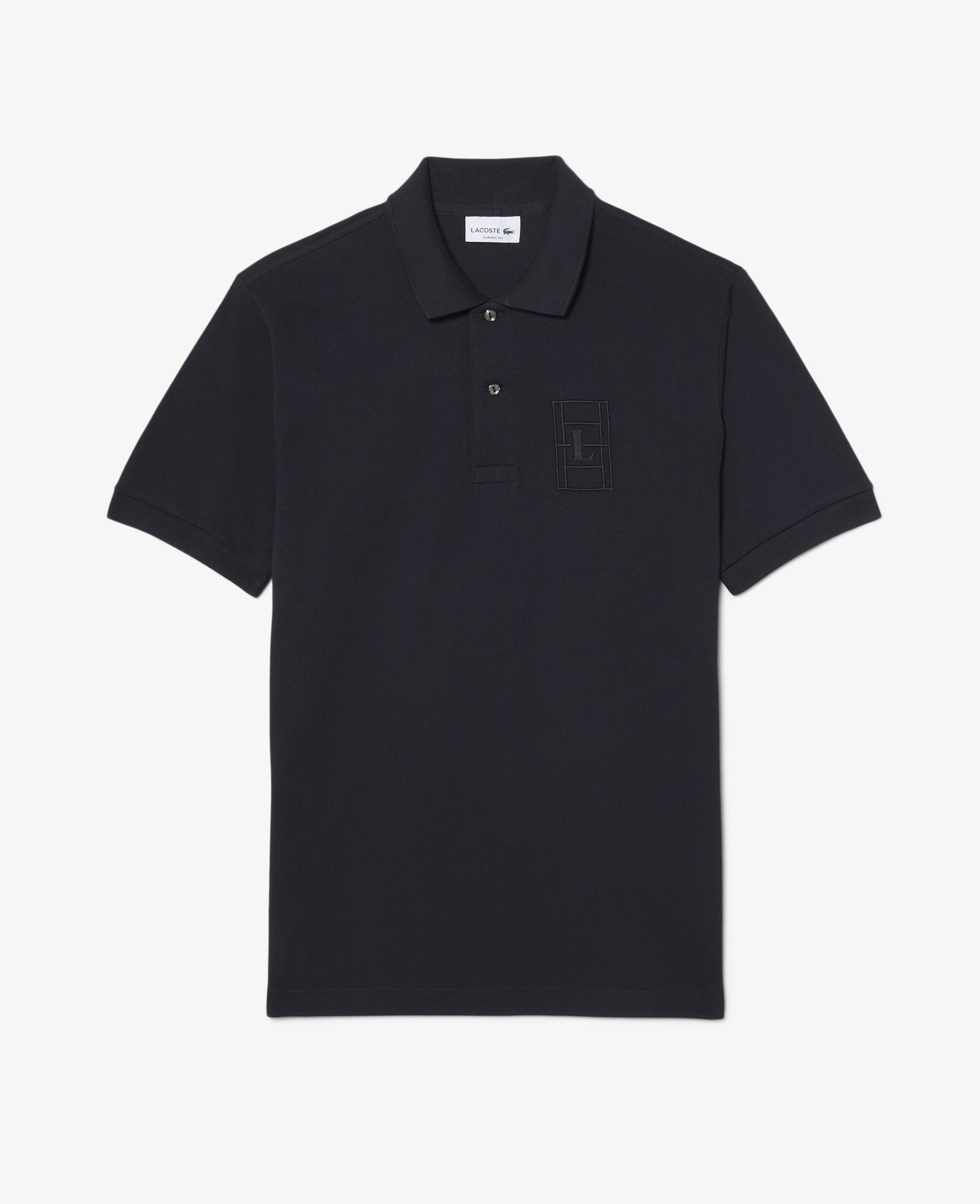 Lacoste Erkek Classic Fit Koyu Gri Polo