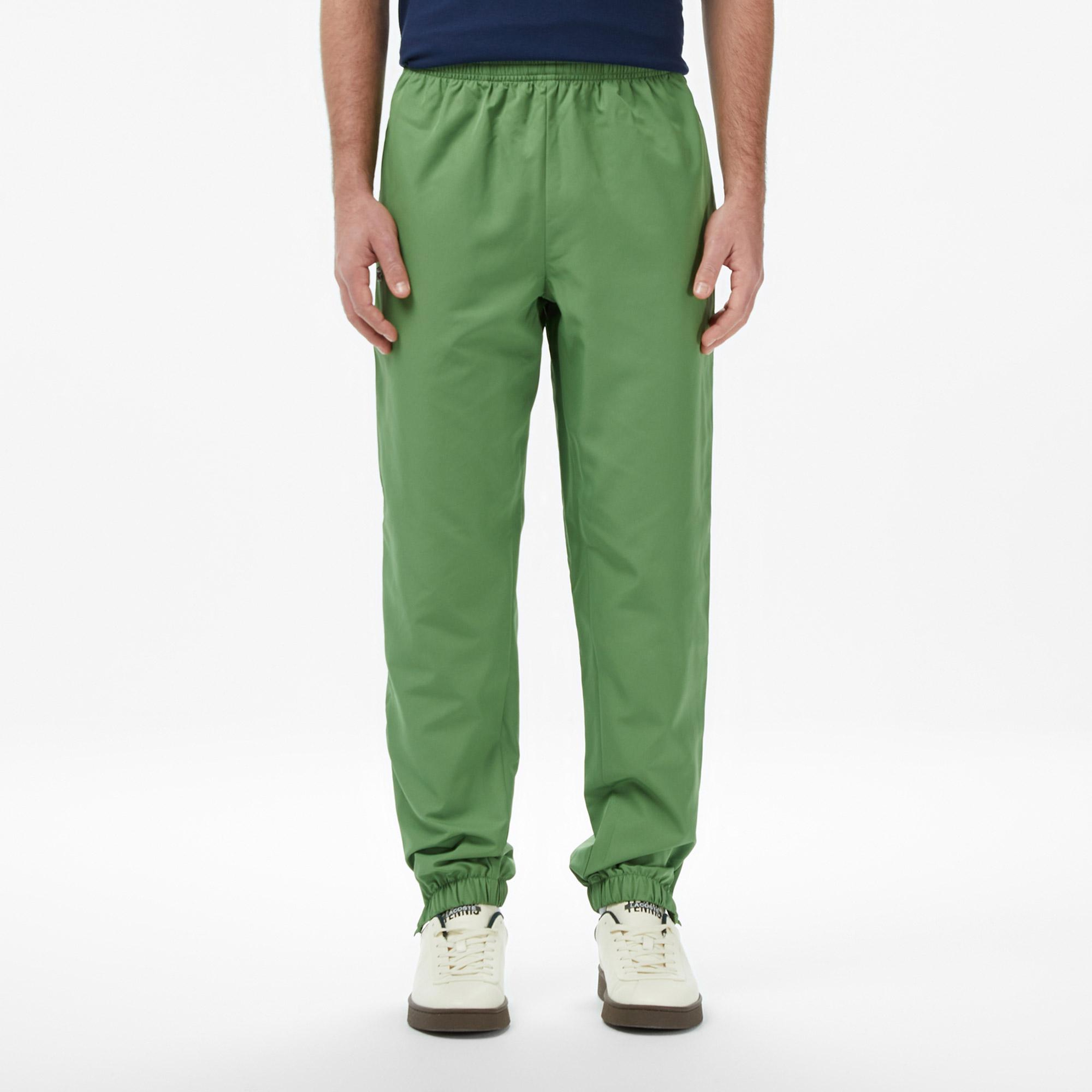 Lacoste SPORT Erkek Relaxed Fit Yeşil Eşofman Altı