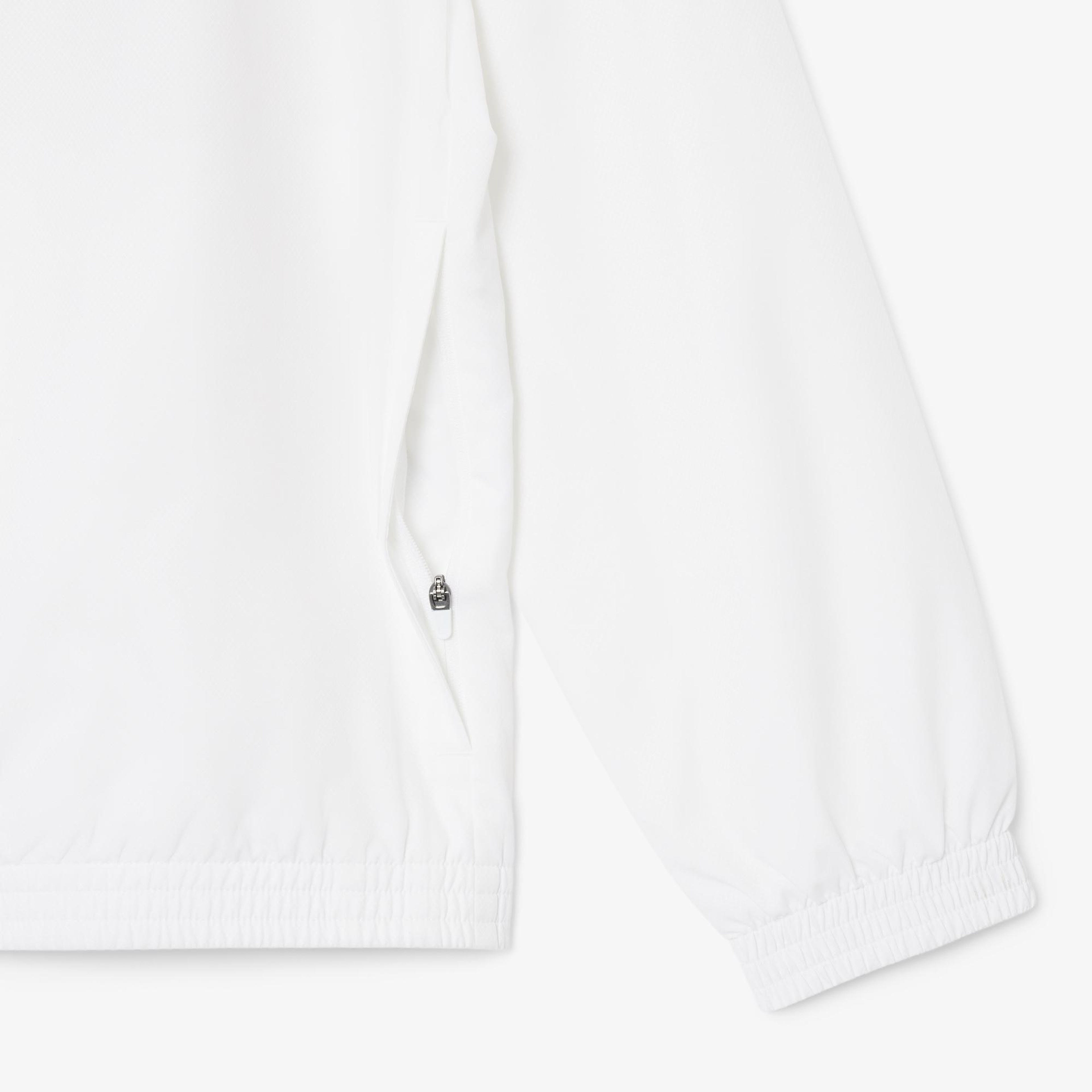 Lacoste Erkek Regular Fit Renk Bloklu Beyaz Eşofman Takımı