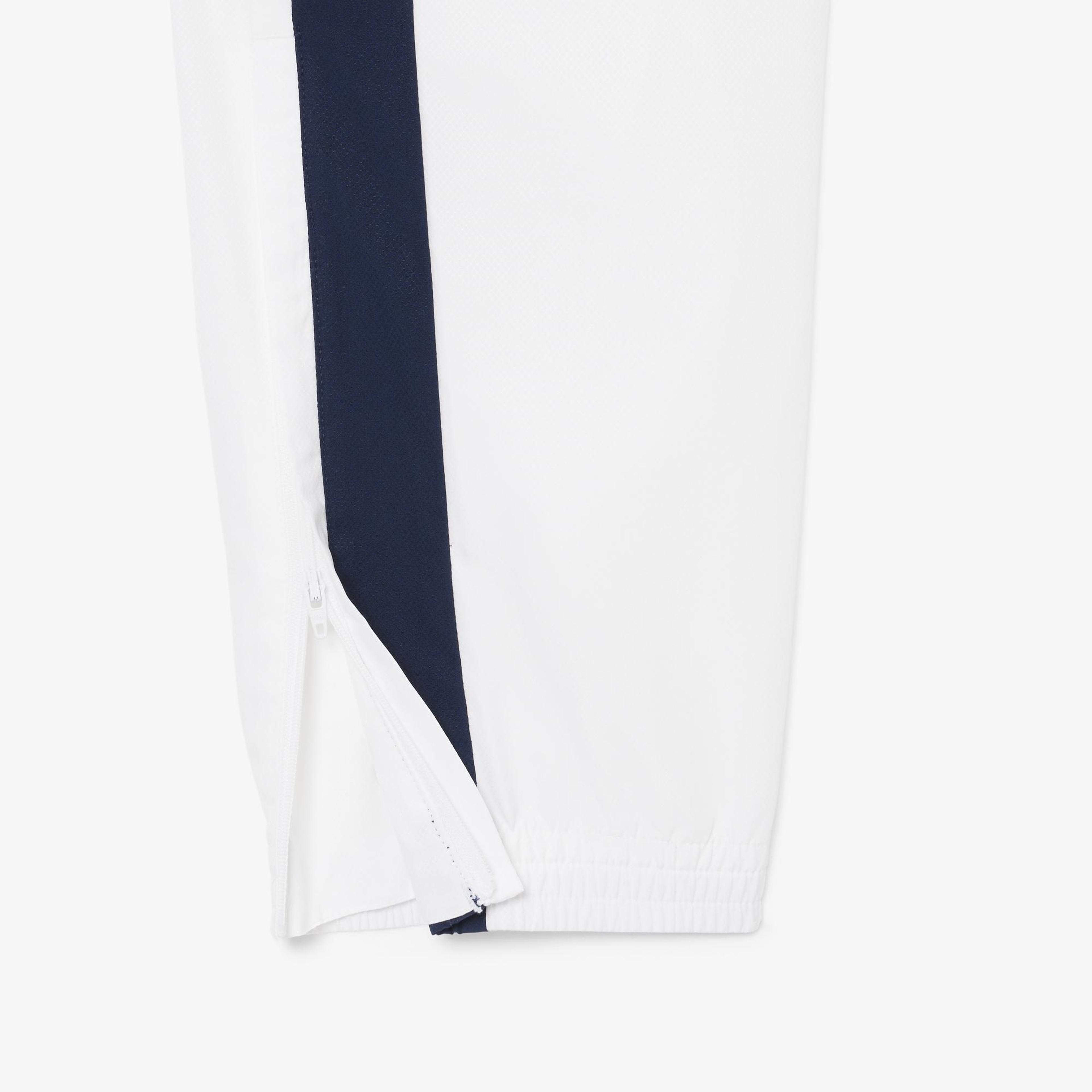 Lacoste Erkek Regular Fit Renk Bloklu Beyaz Eşofman Takımı