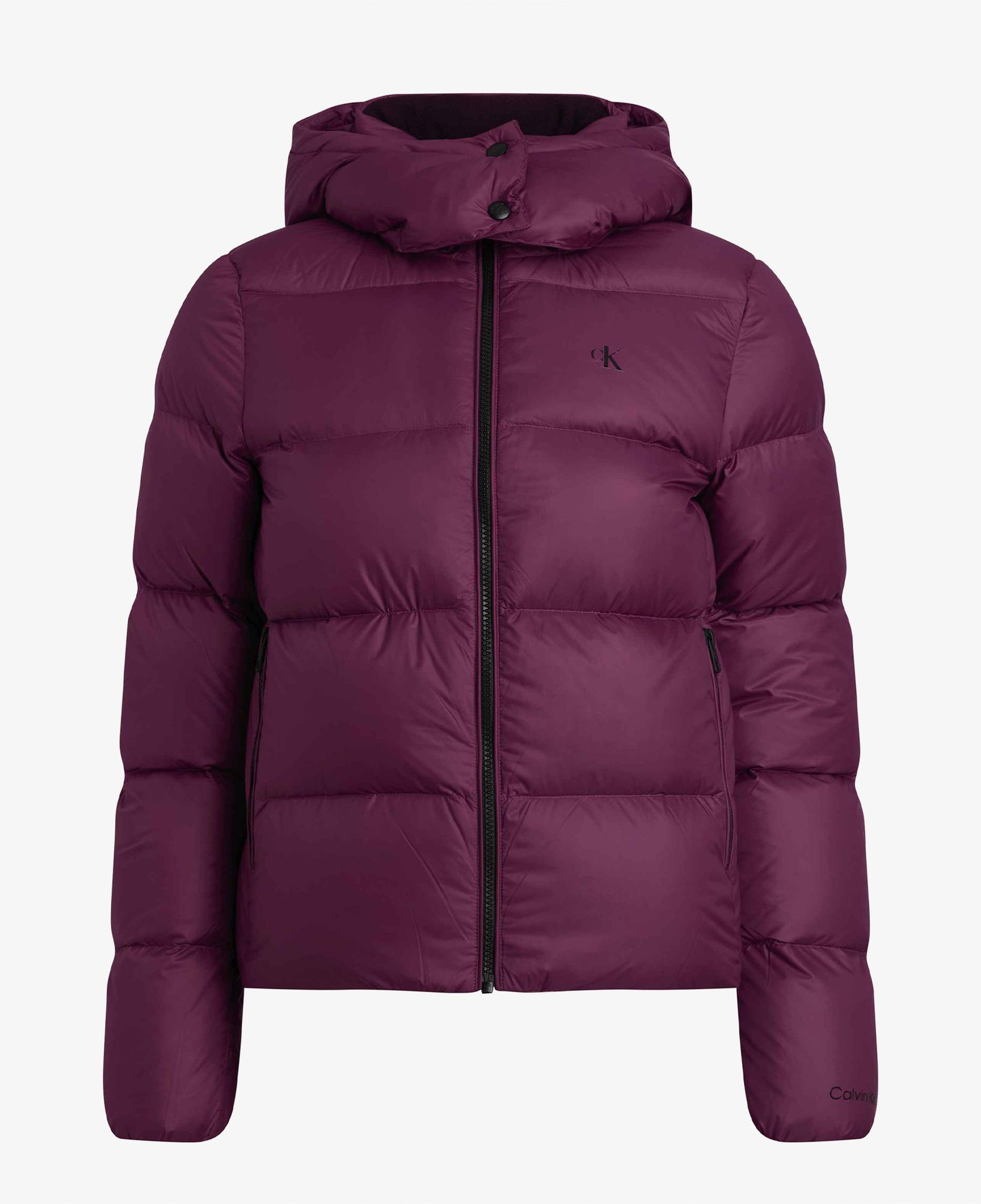 Calvin Klein Jeans Down Archetype Short Puffer Kadın Mor Mont