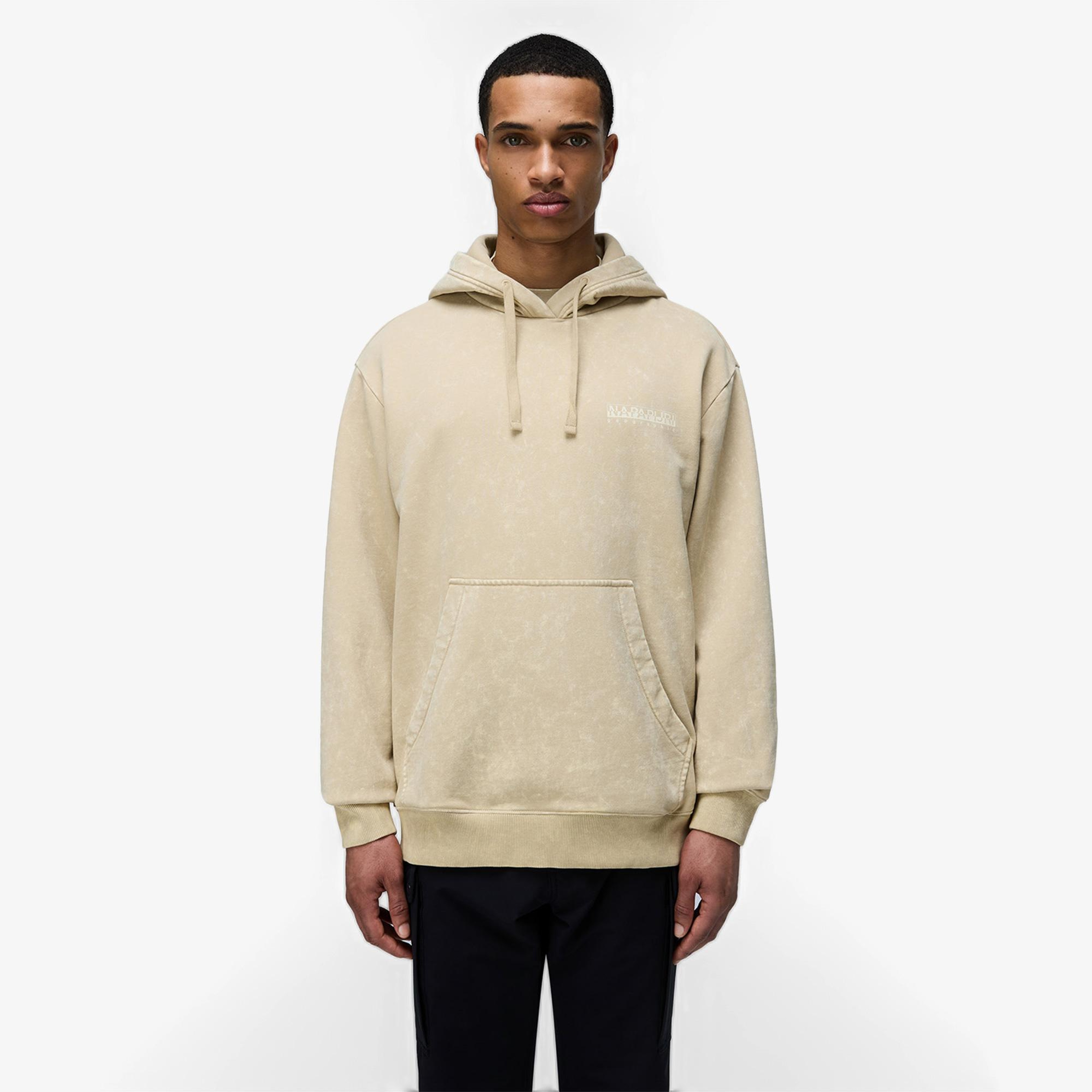 Napapijri B-Argient Erkek Bej Sweatshirt