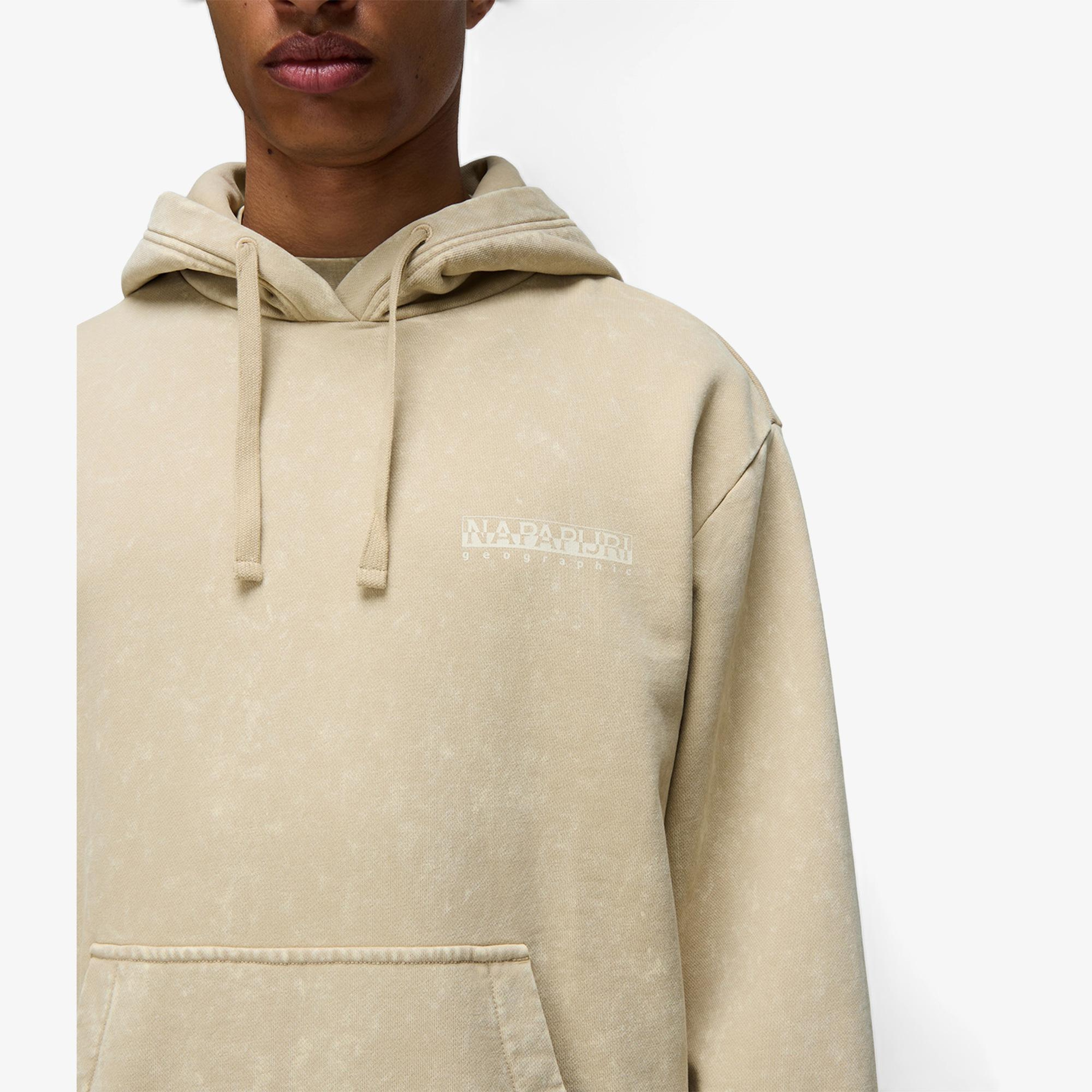 Napapijri B-Argient Erkek Bej Sweatshirt