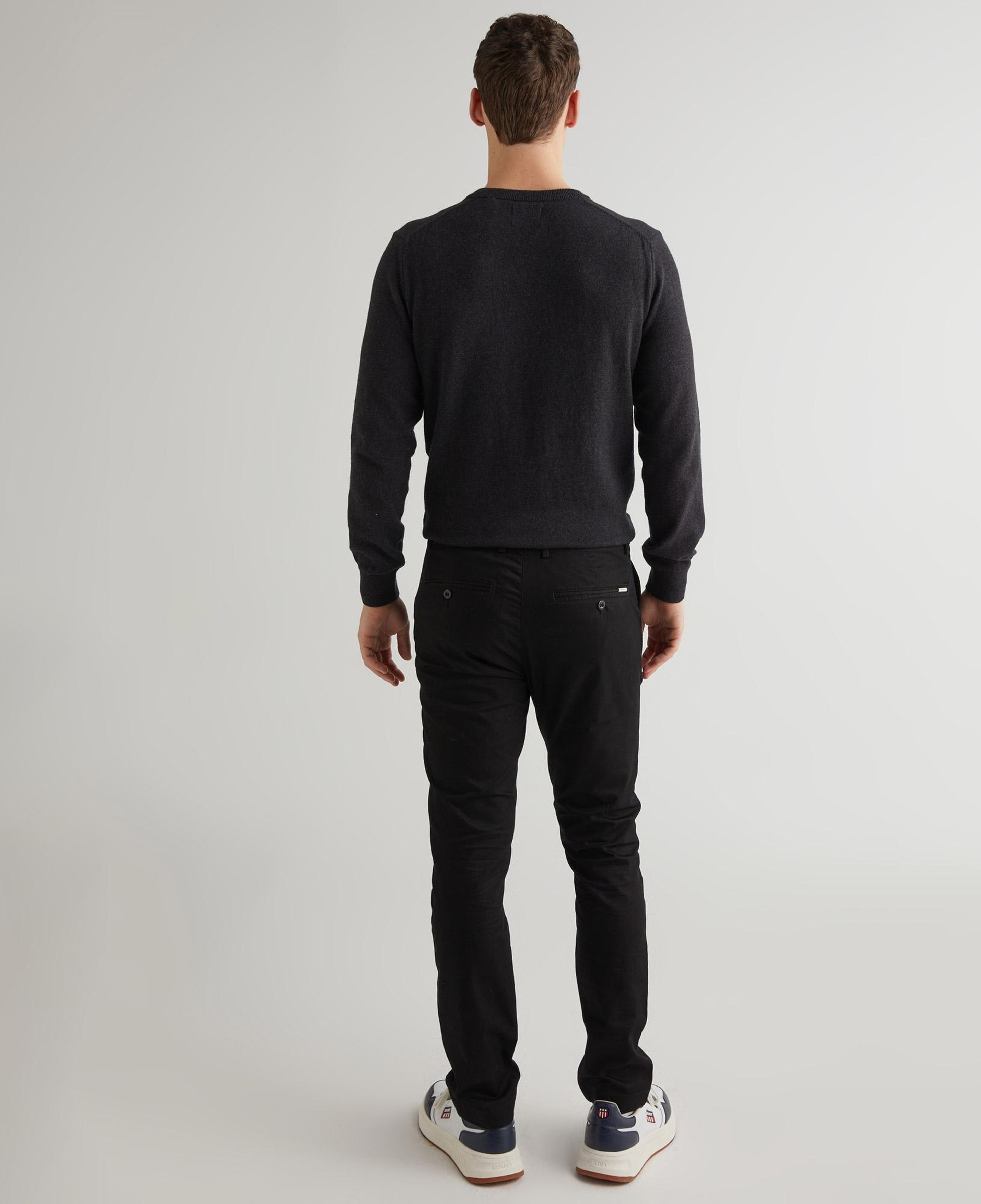 Gant Erkek Siyah Slim Fit Pantolon