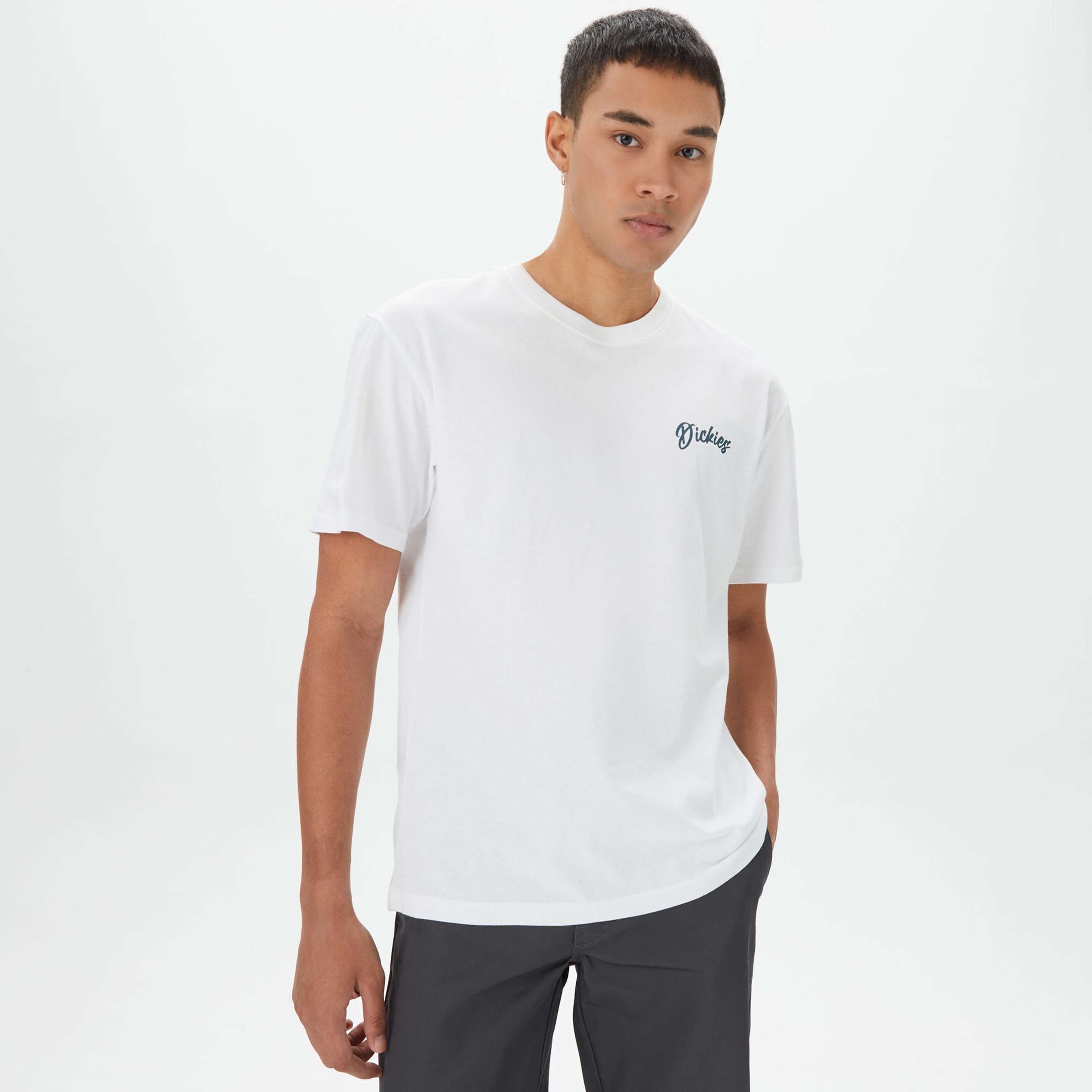 Dickies Dighton Erkek Beyaz T-Shirt