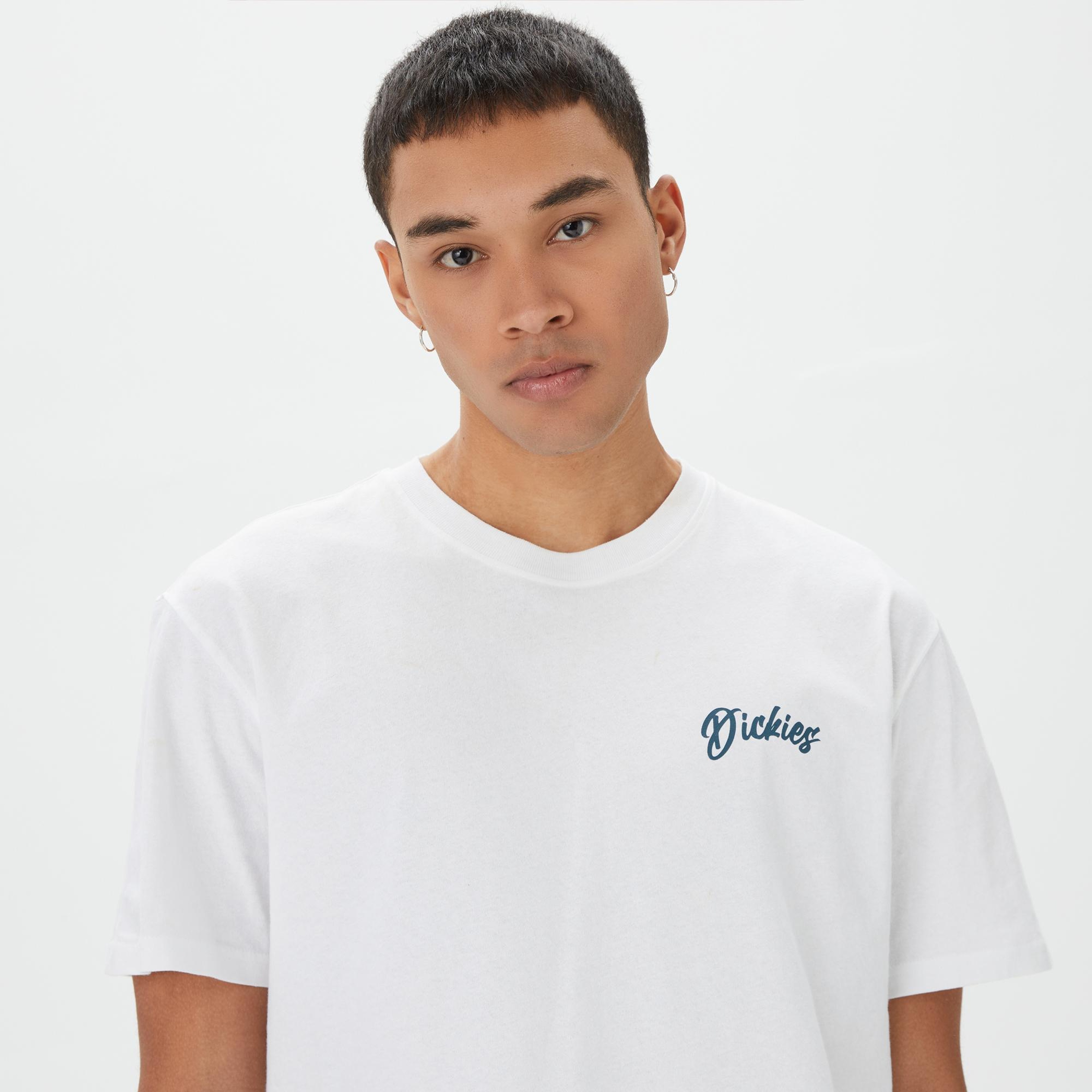 Dickies Dighton Erkek Beyaz T-Shirt