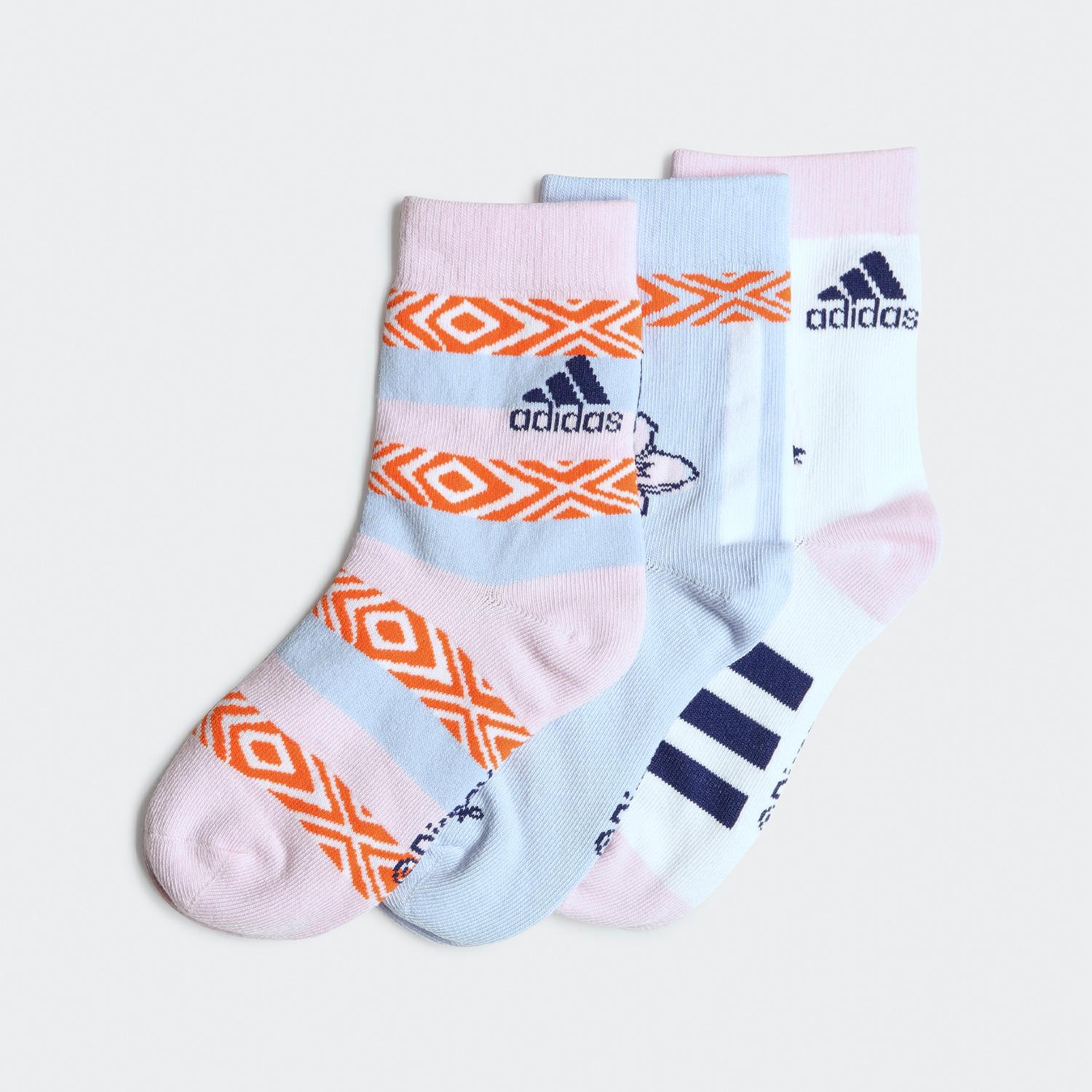 Adidas Disney Moana Çocuk Beyaz Çorap