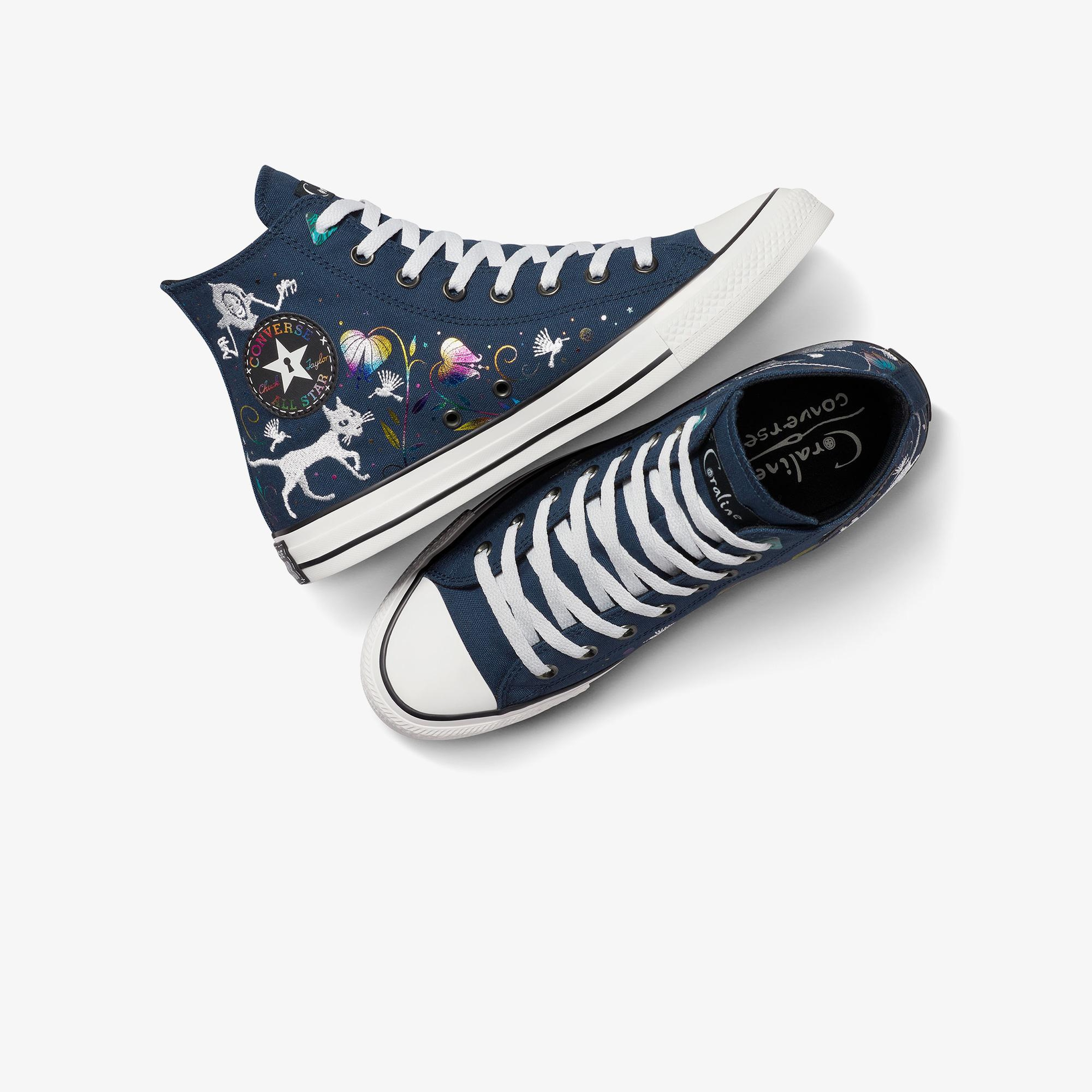 Converse x Coraline Chuck Taylor All Star Unisex Lacivert Sneaker