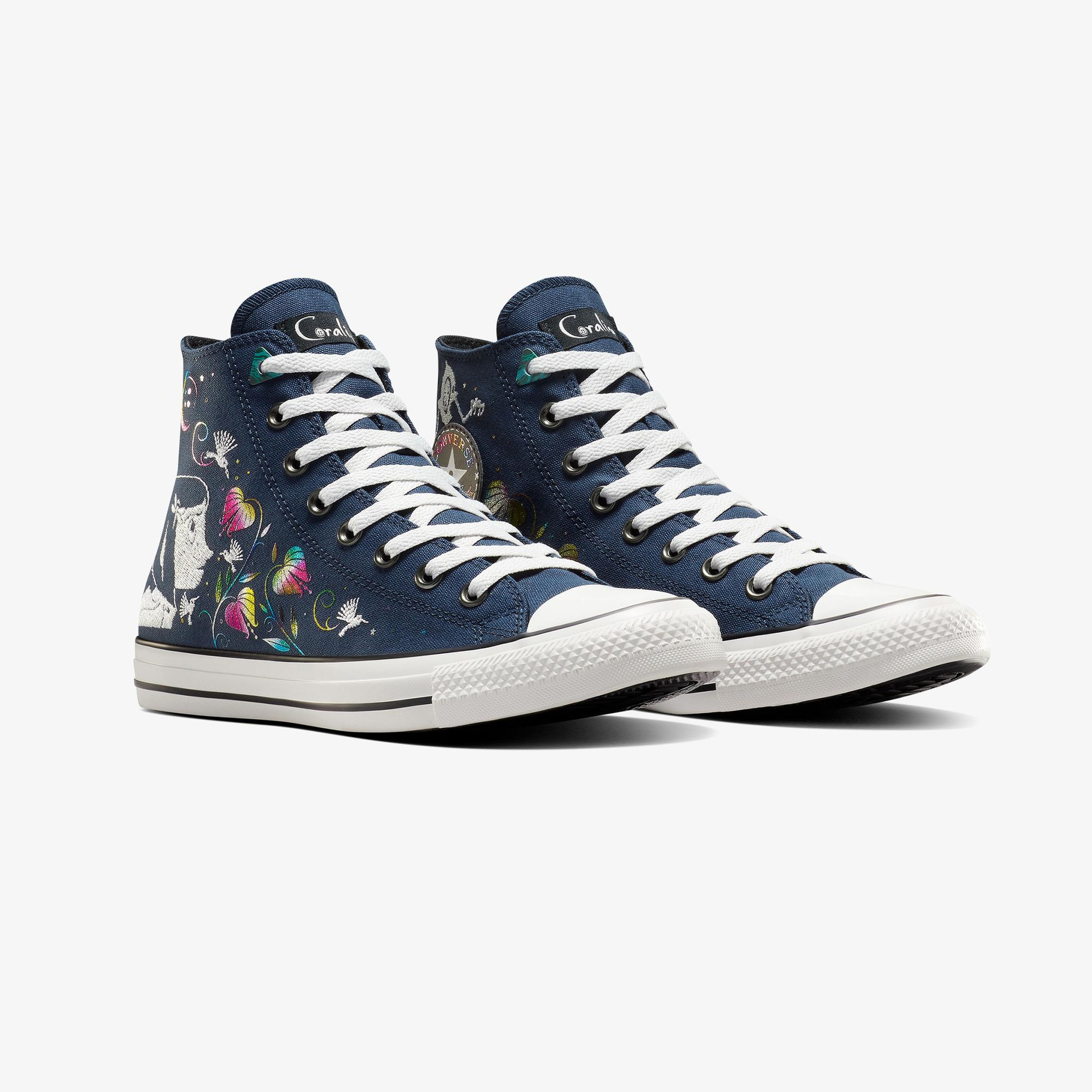 Converse x Coraline Chuck Taylor All Star Unisex Lacivert Sneaker