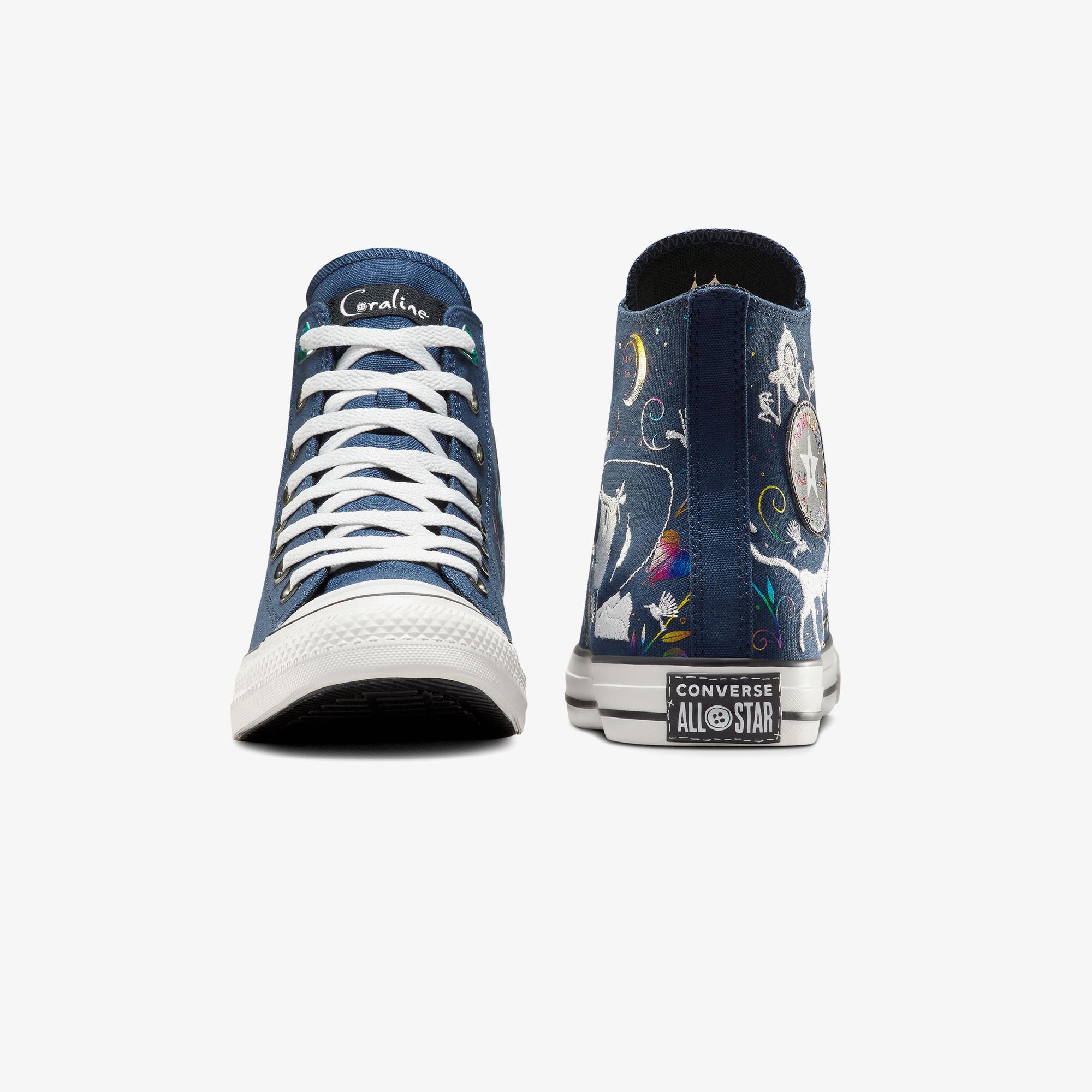 Converse x Coraline Chuck Taylor All Star Unisex Lacivert Sneaker