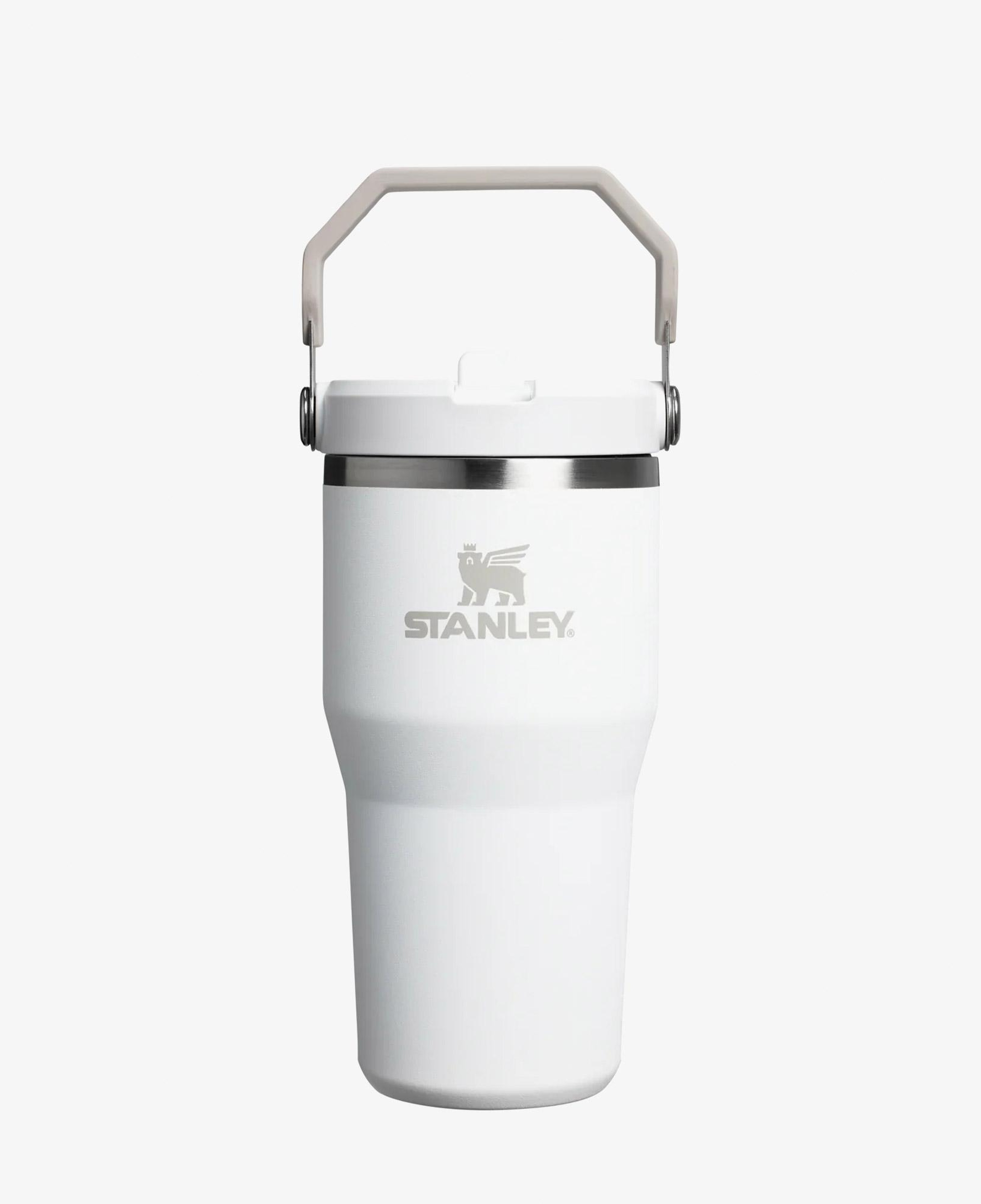Stanley The Iceflow Flip Straw 2.0 0,6L Pipetli Beyaz Termos Bardak