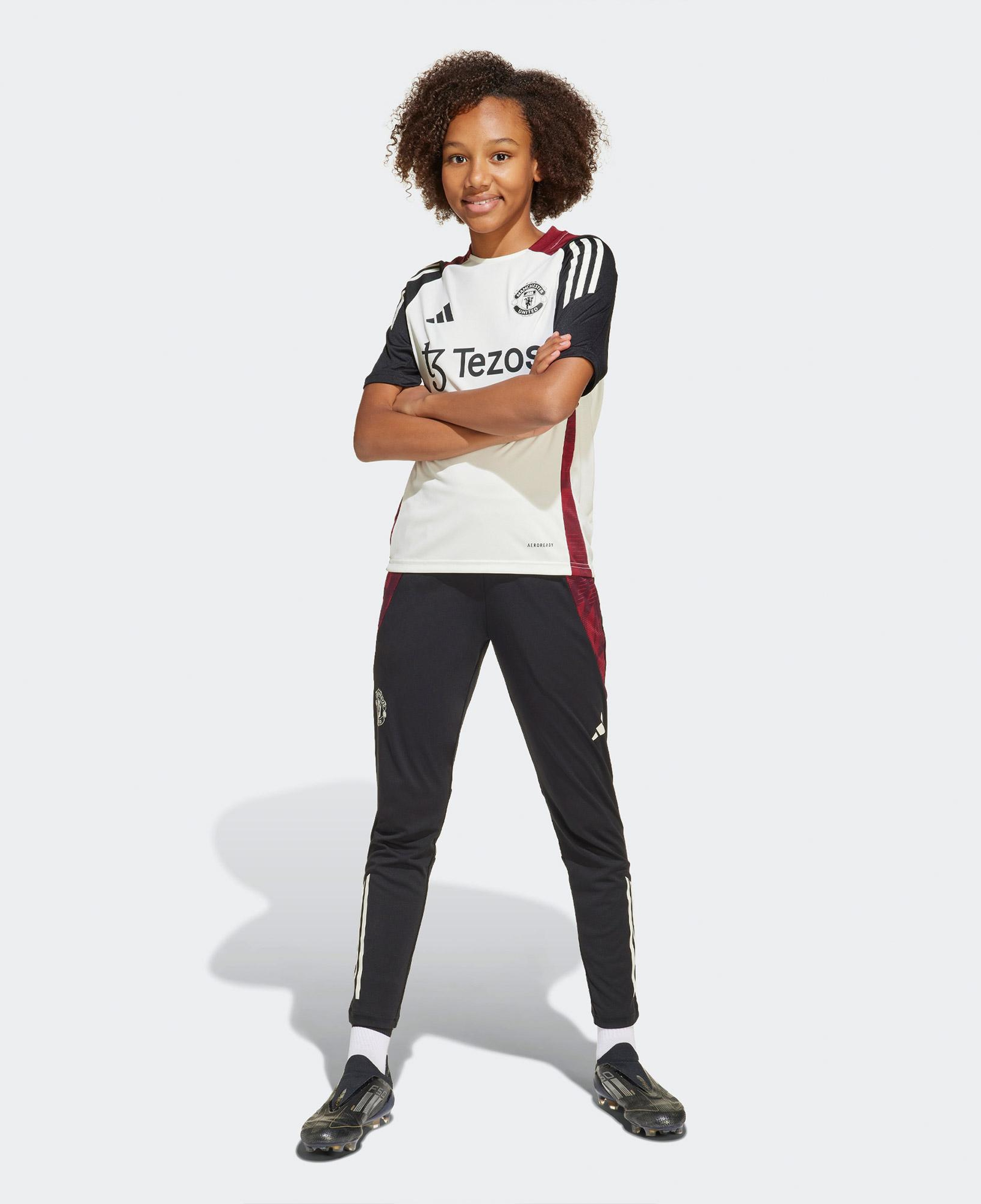 adidas Mufc Tr Jsy Y Çocuk Beyaz T-Shirt