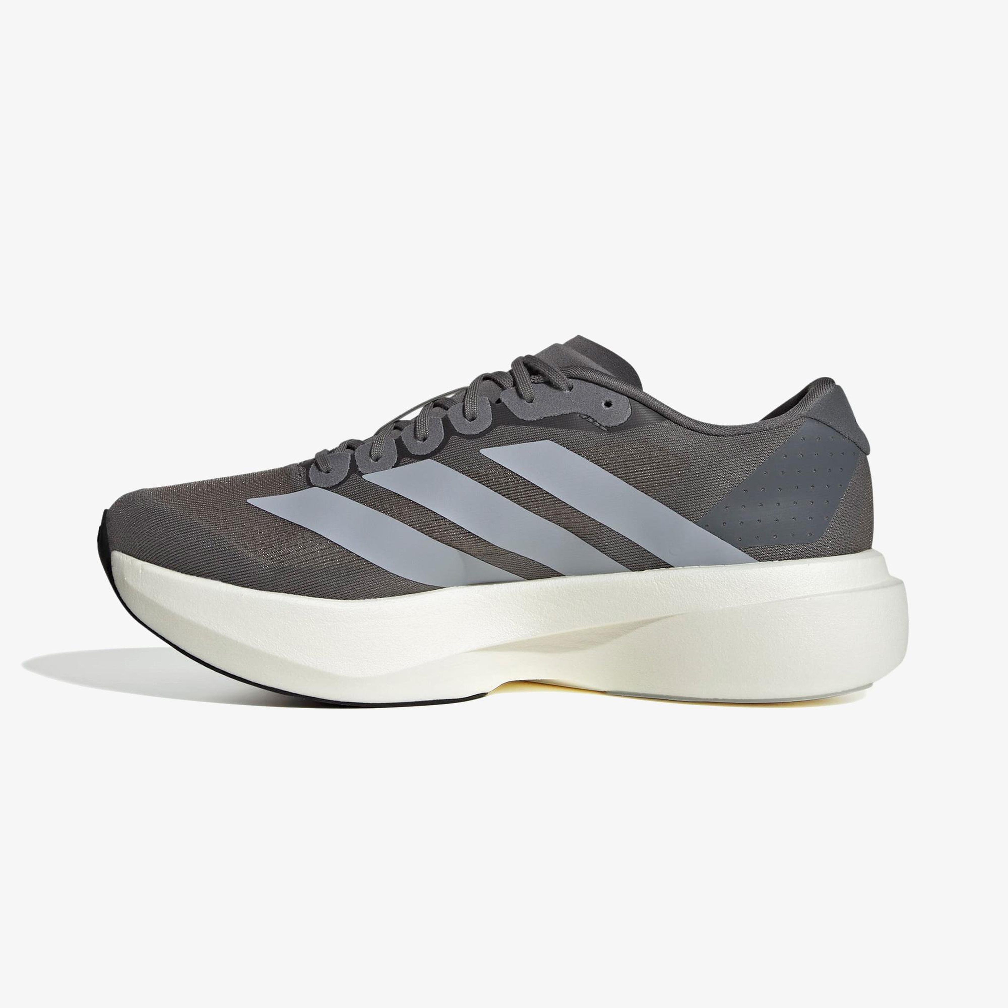adidas Adizero Evo SL Erkek Gri Koşu Ayakkabısı
