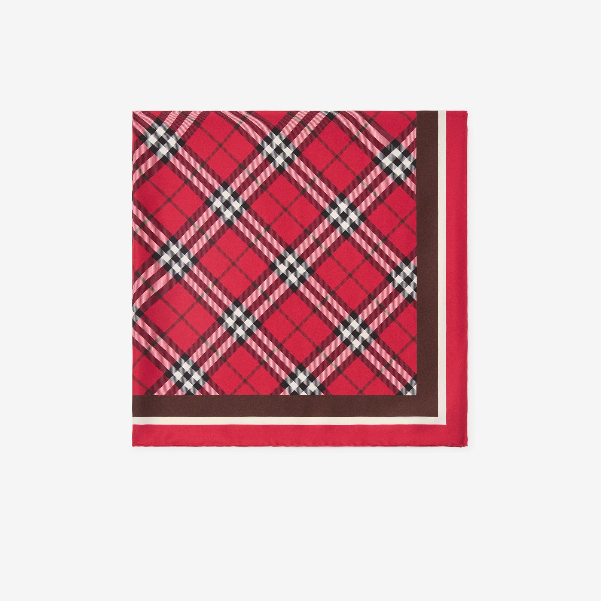 Burberry Kadın Kırmızı Eşarp