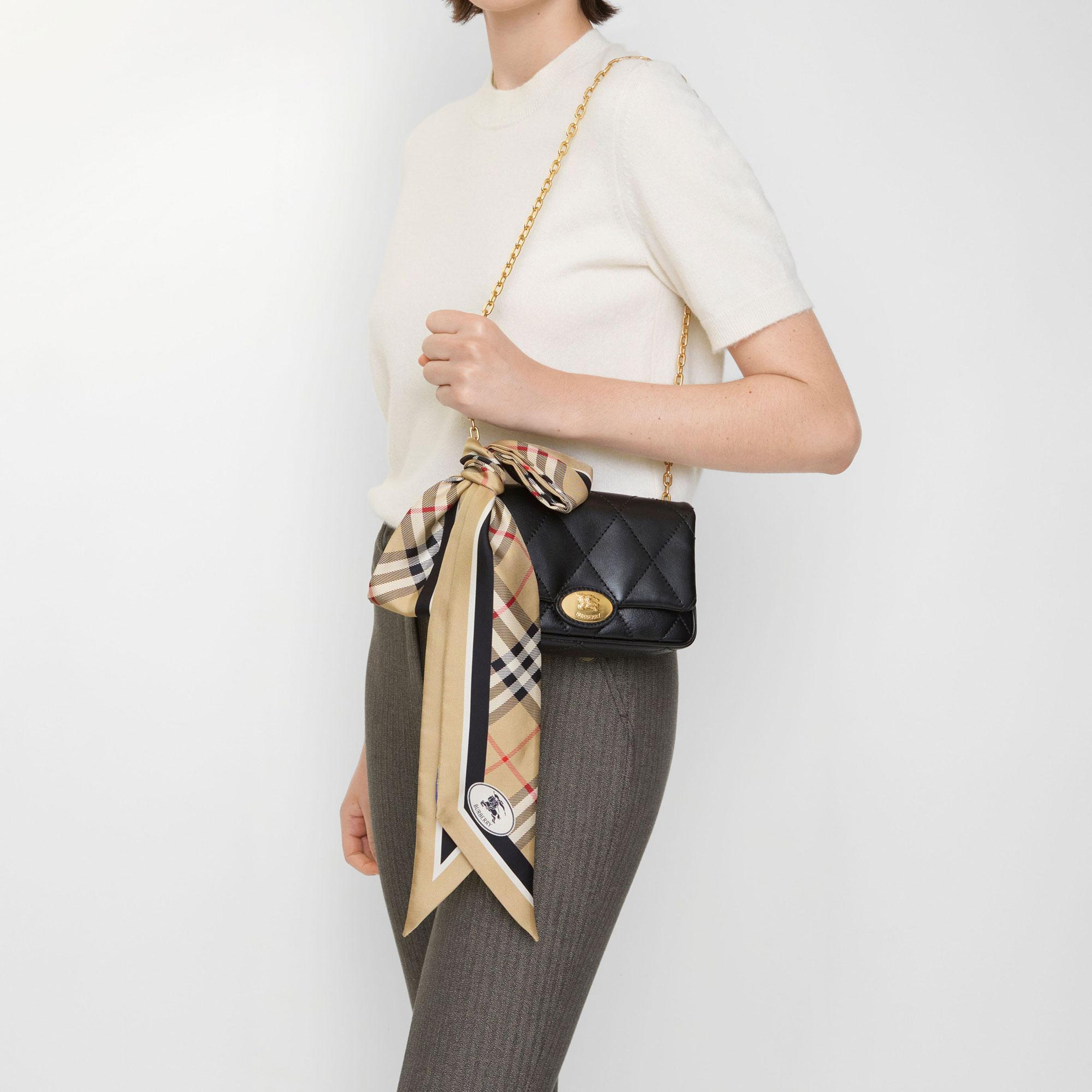 Burberry Check Border Kadın Bej Eşarp