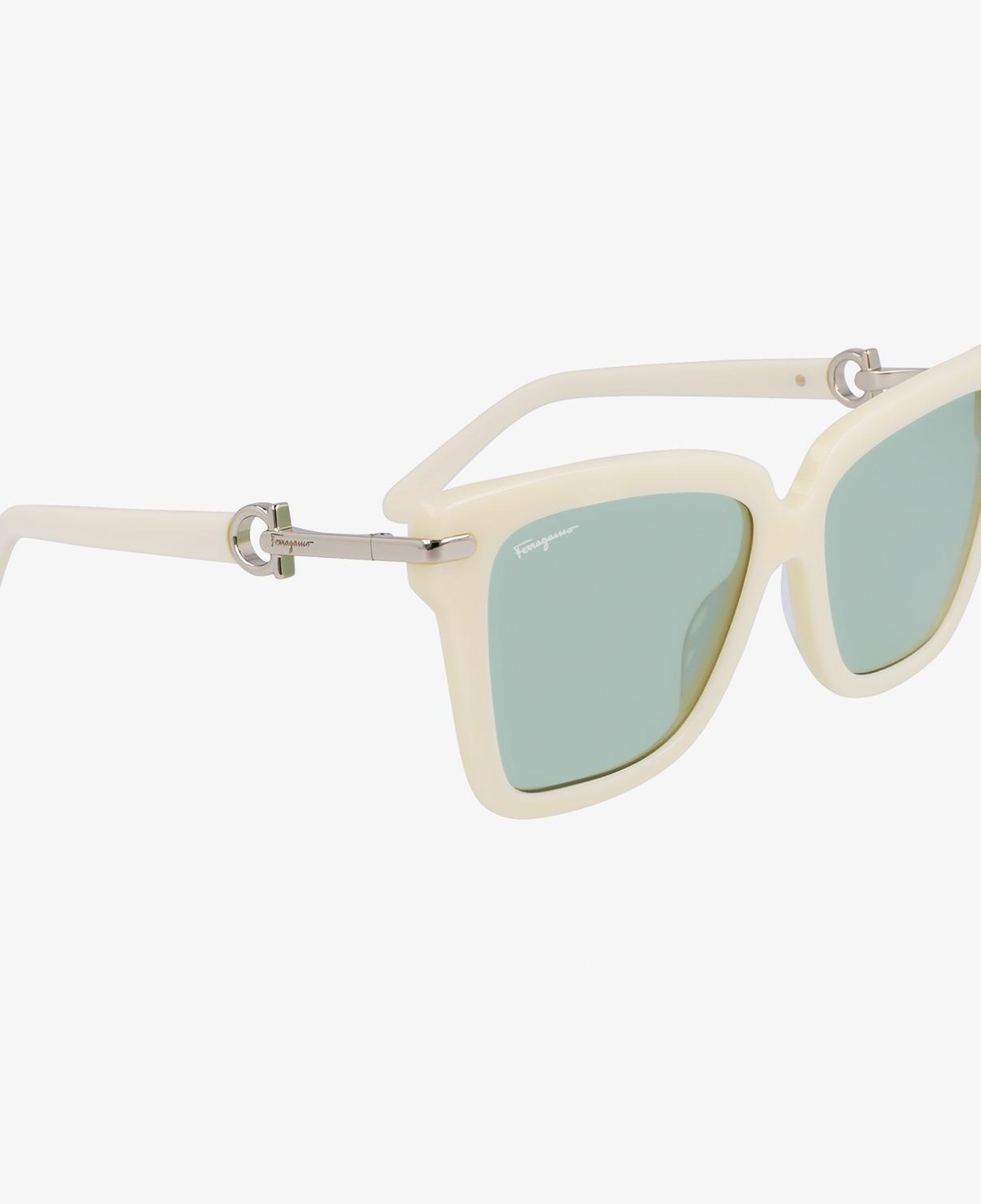 Salvatore Ferragamo Kadın Bej Gözlük