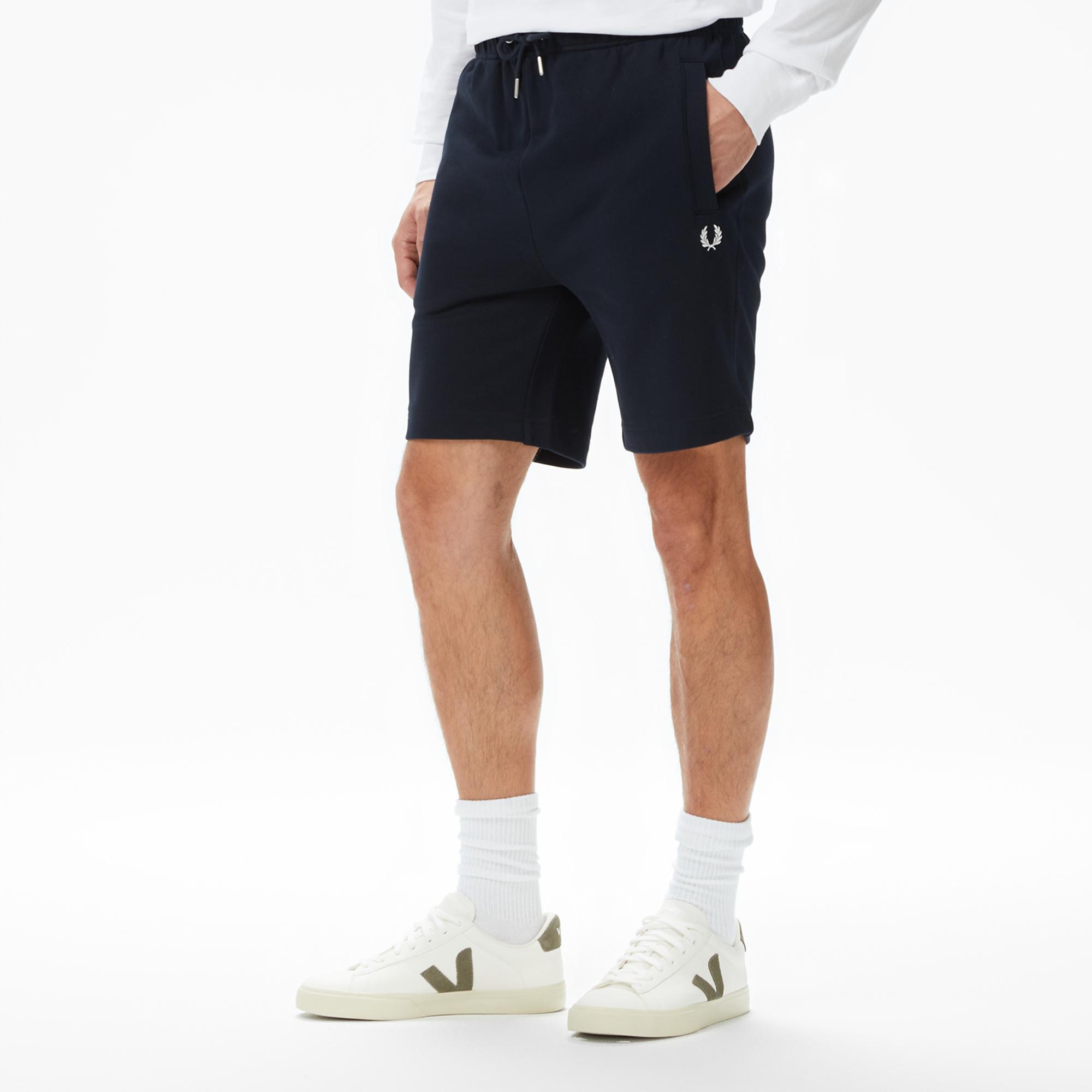 Fred Perry Classic Erkek Lacivert Şort