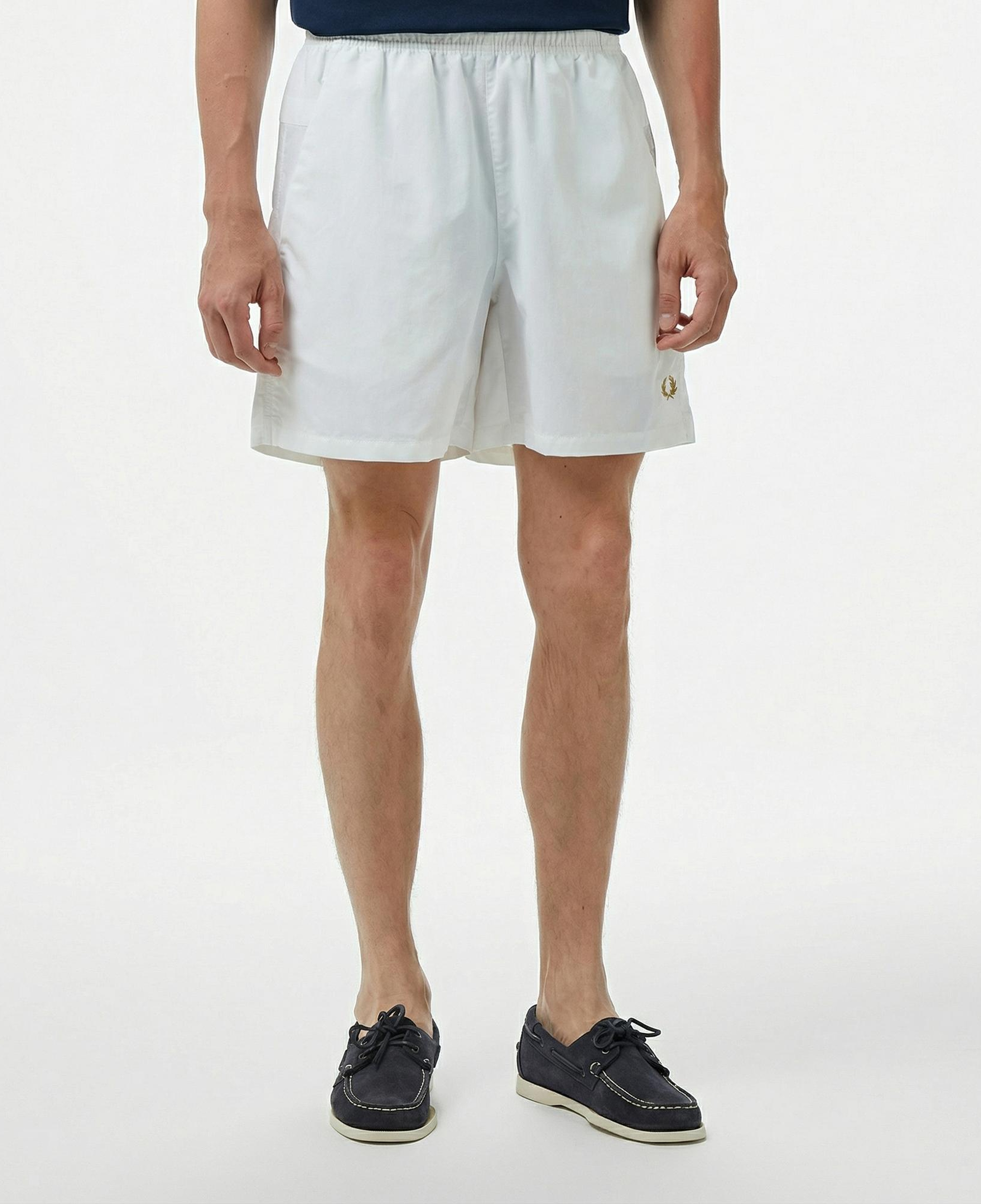 Fred Perry On Court Erkek Beyaz Şort