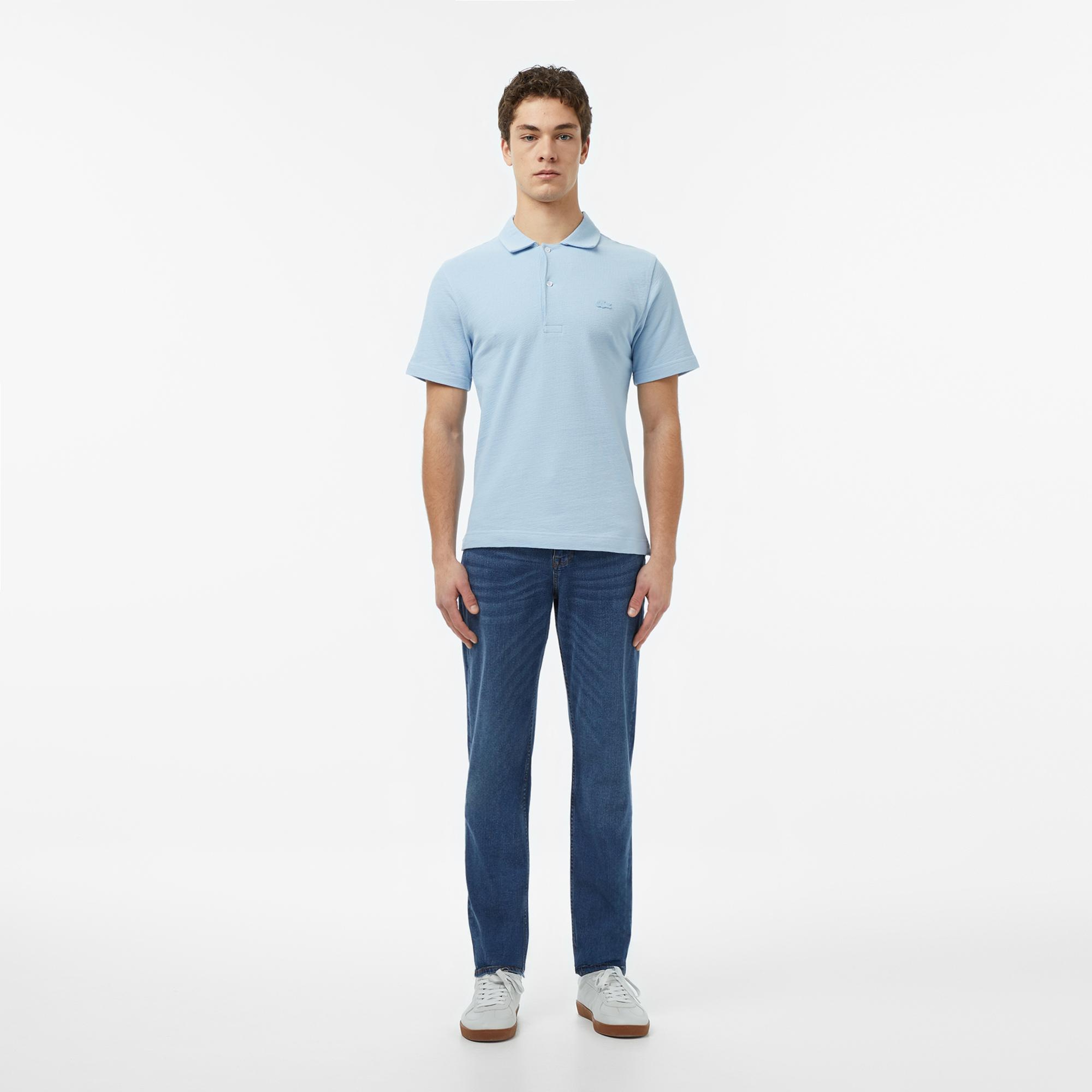 Lacoste Erkek Classic Fit Mavi Polo
