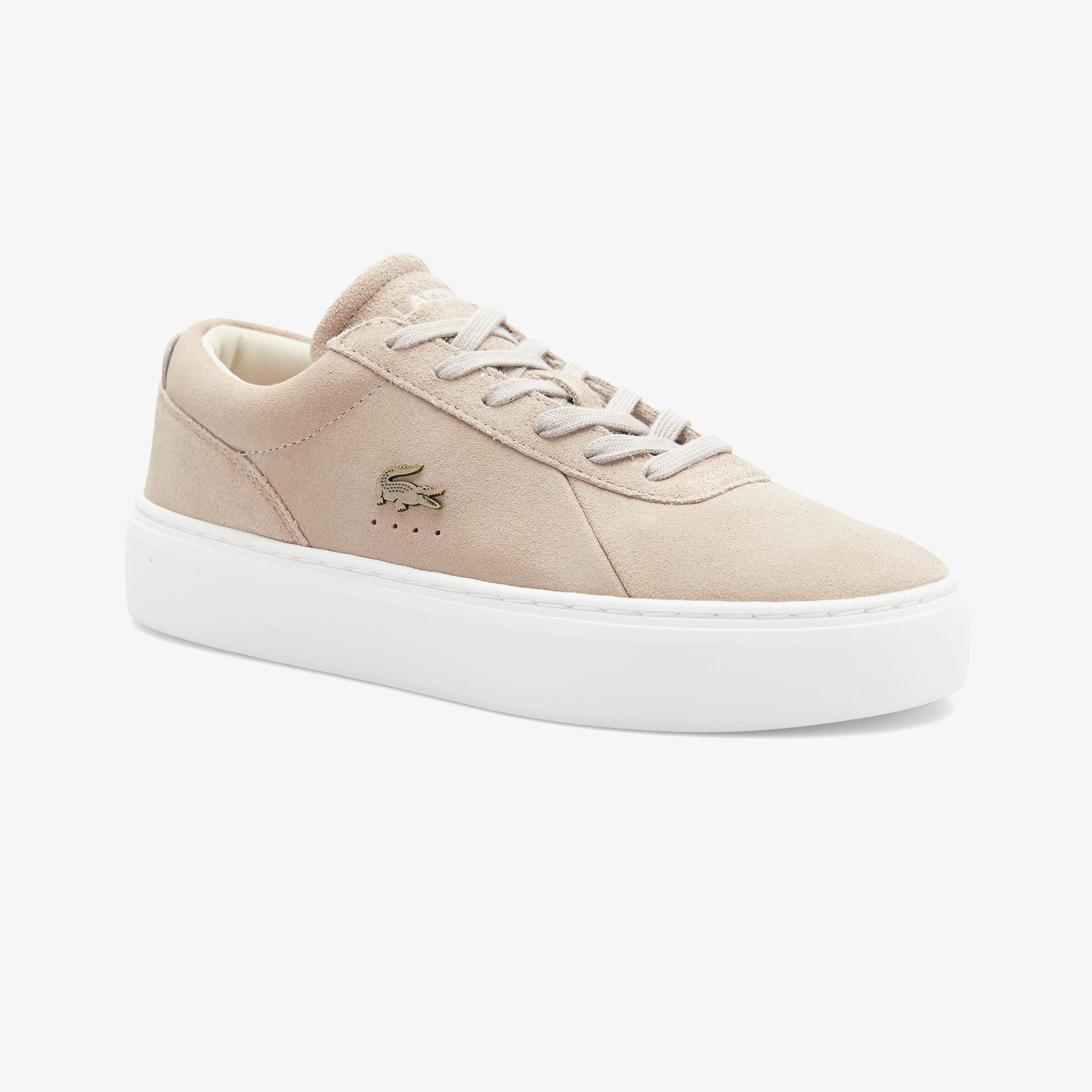 Lacoste Court Set Kadın Gri Sneaker