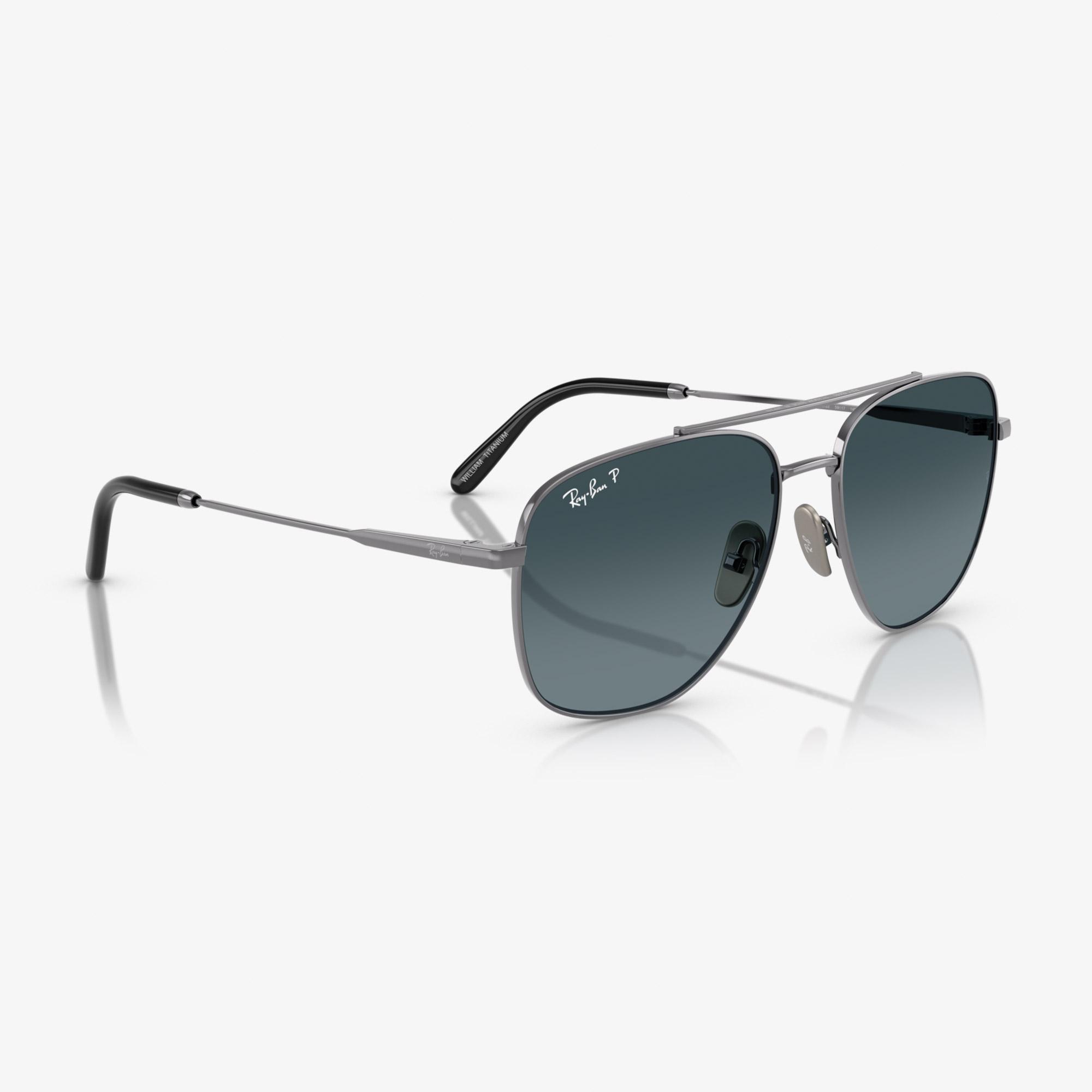 Ray-Ban RB8097 Unisex Koyu Gri Güneş Gözlüğü
