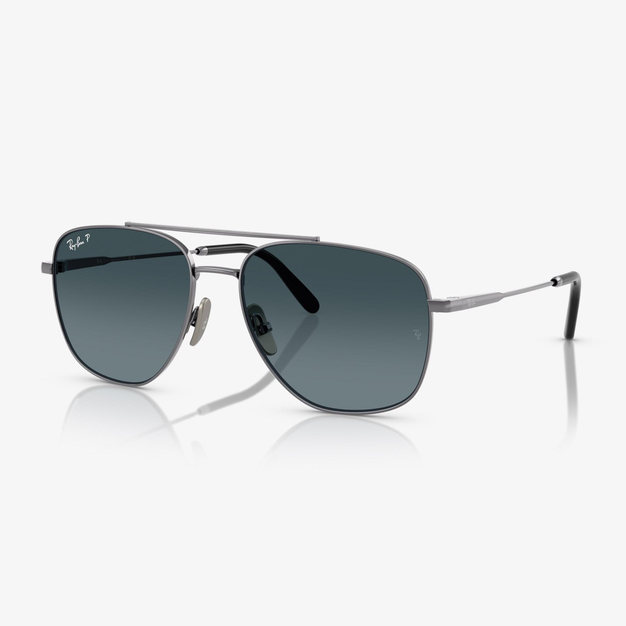 Ray-Ban RB8097 Unisex Koyu Gri Güneş Gözlüğü