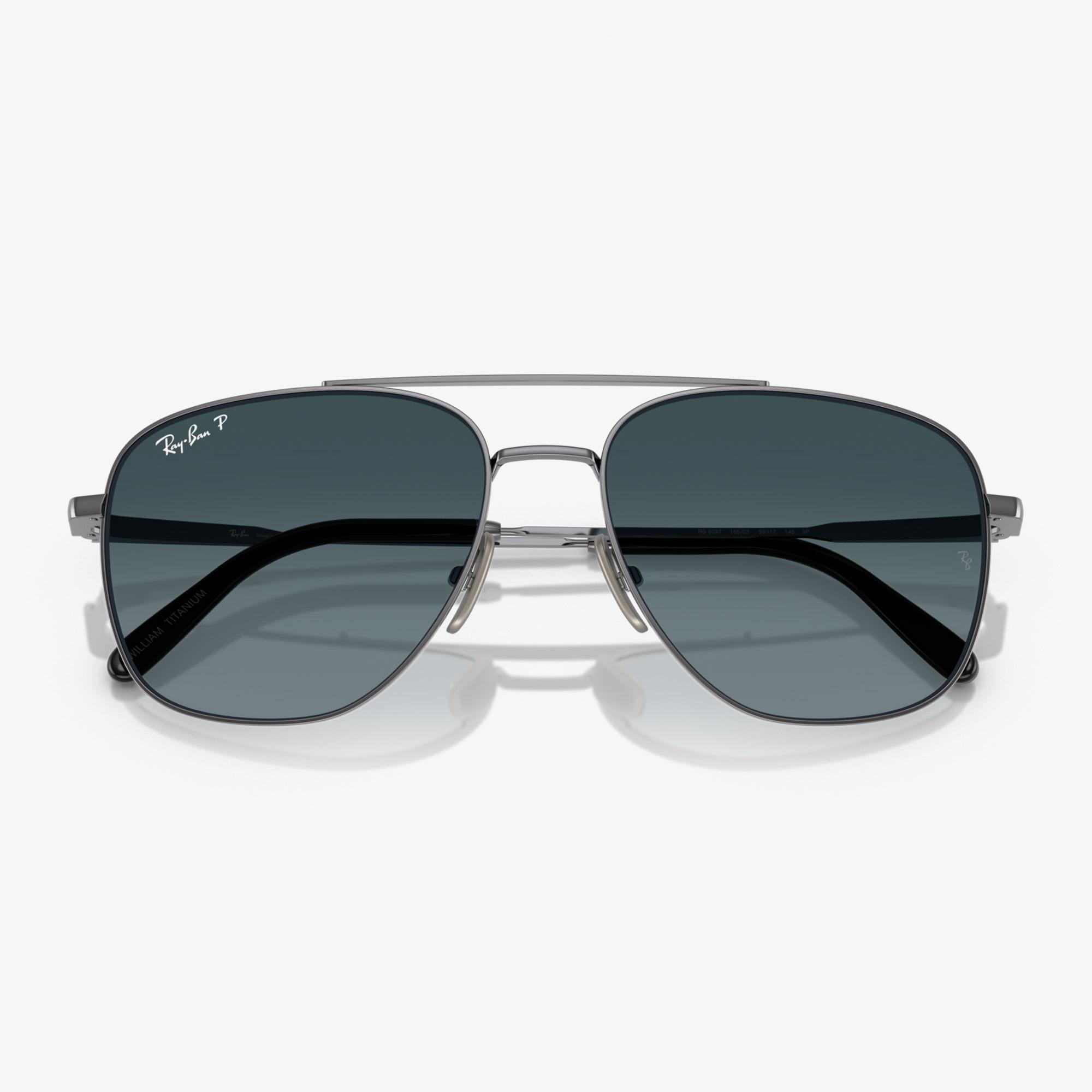 Ray-Ban RB8097 Unisex Koyu Gri Güneş Gözlüğü